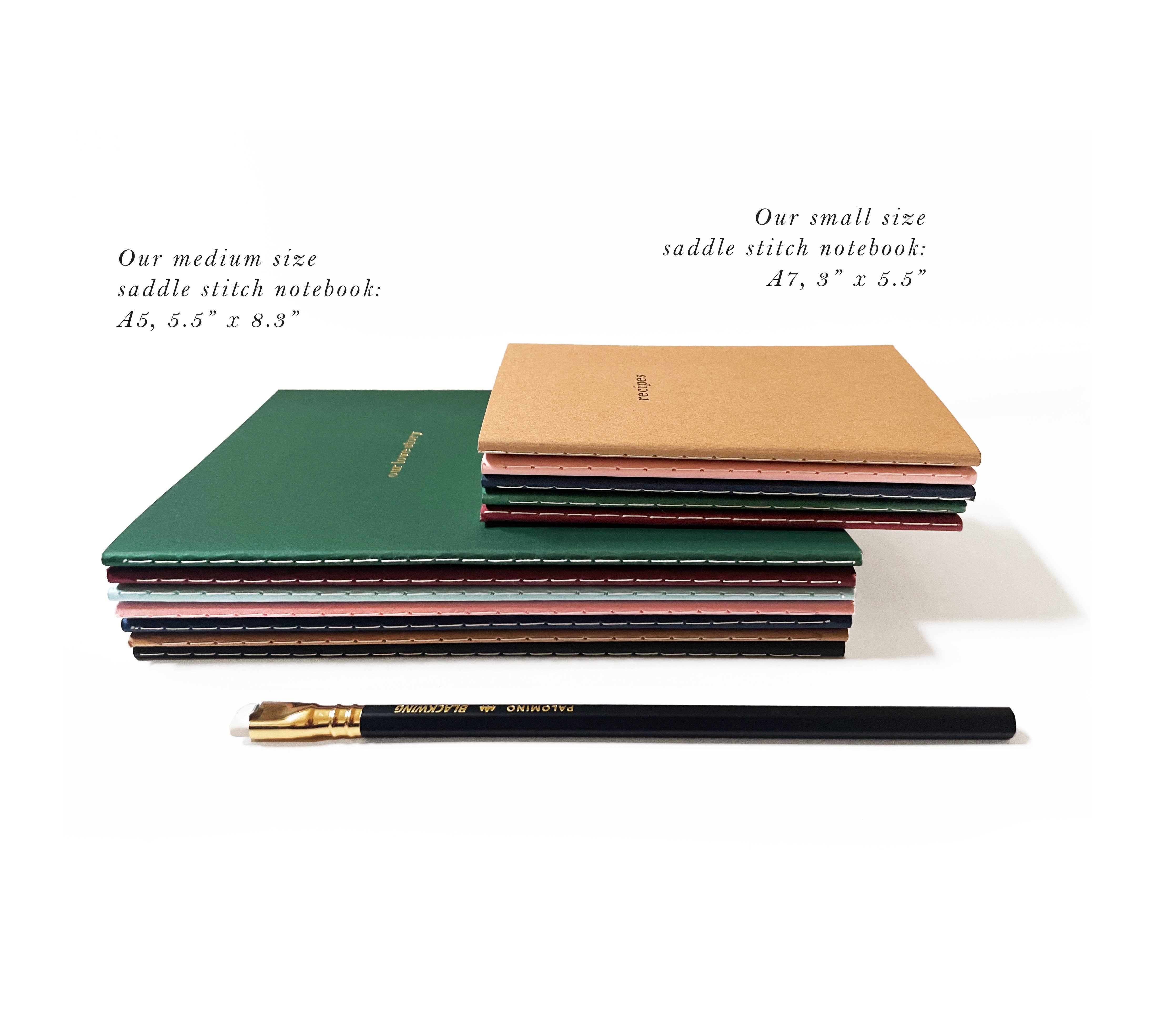 Cowboy Hat Mini Saddle Stitch Notebook | Cute Western Gift