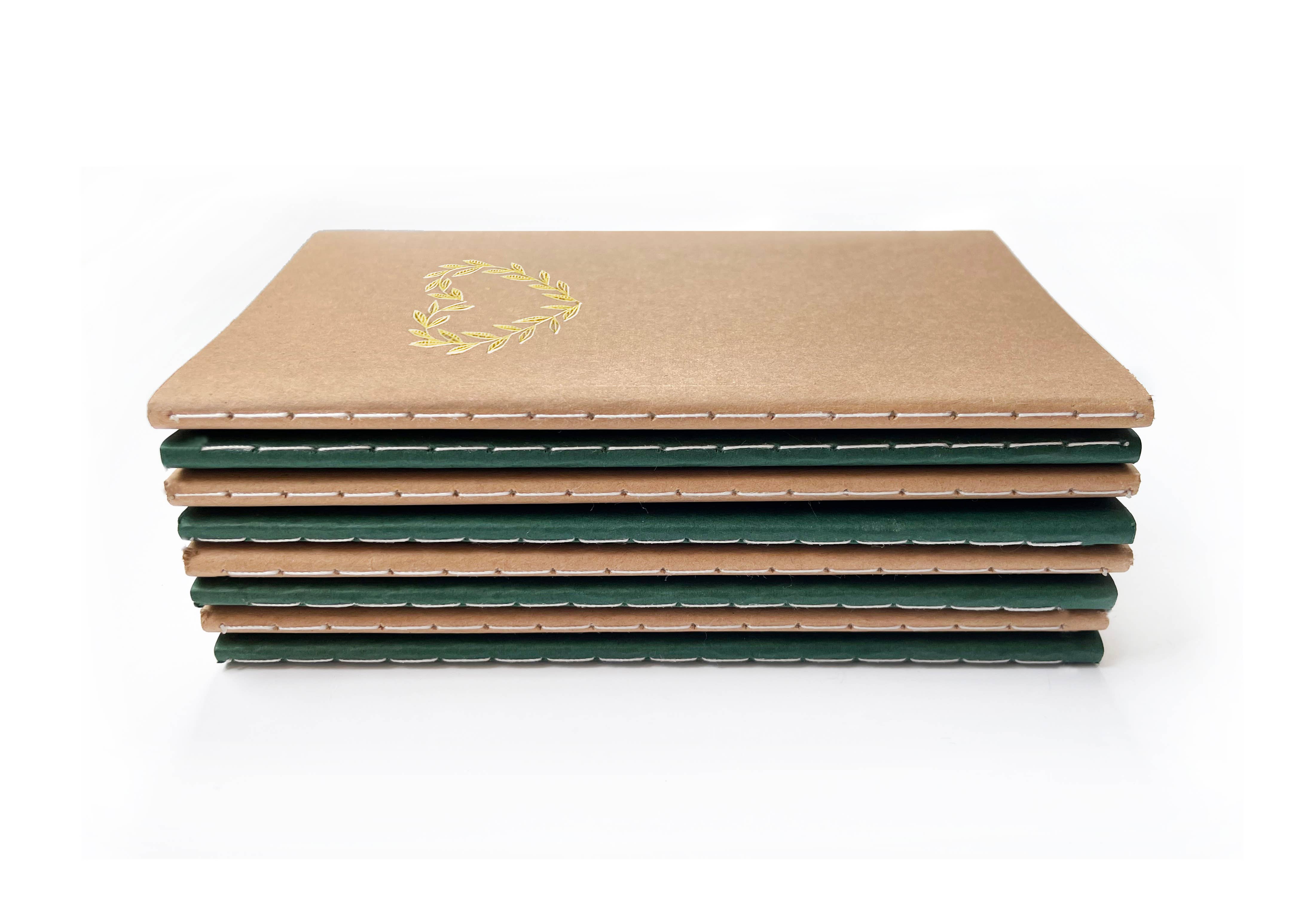 Cowboy Hat Mini Saddle Stitch Notebook | Cute Western Gift