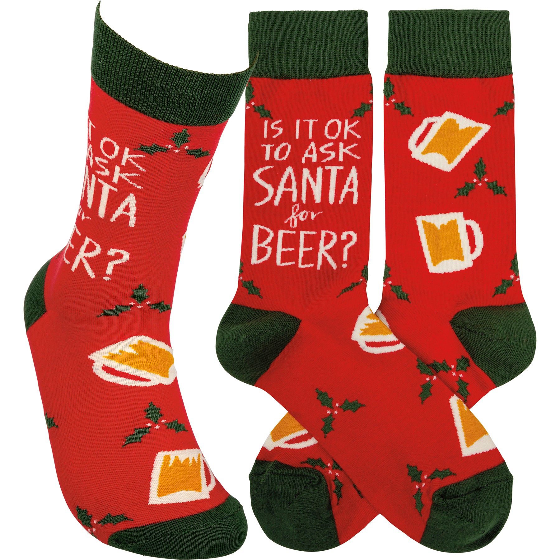 Is it Ok to Ask Santa-socks
