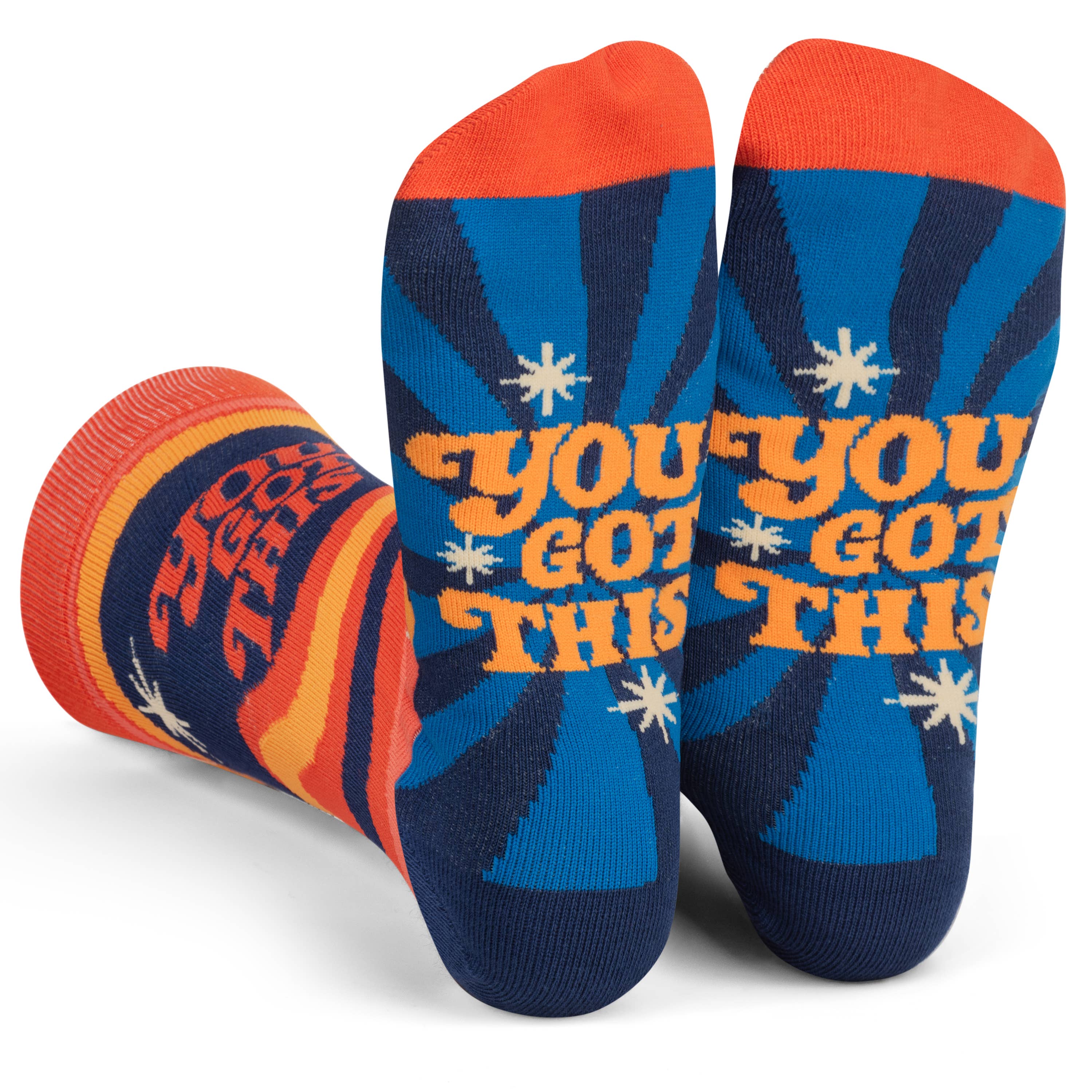 You Got This Funky Positive Affirmation Socks