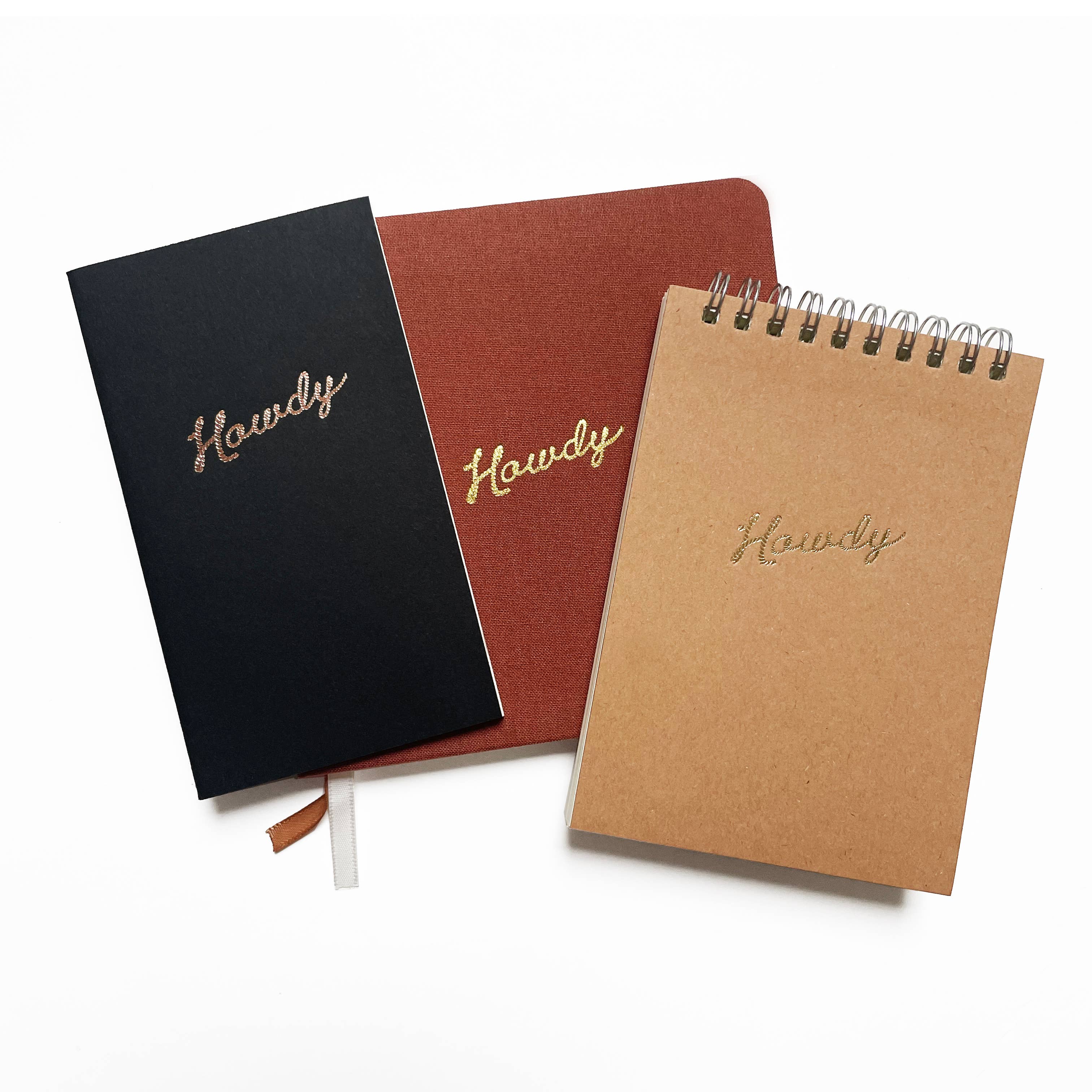 Howdy Mini Saddle Stitch Notebook | Cute Western Journal