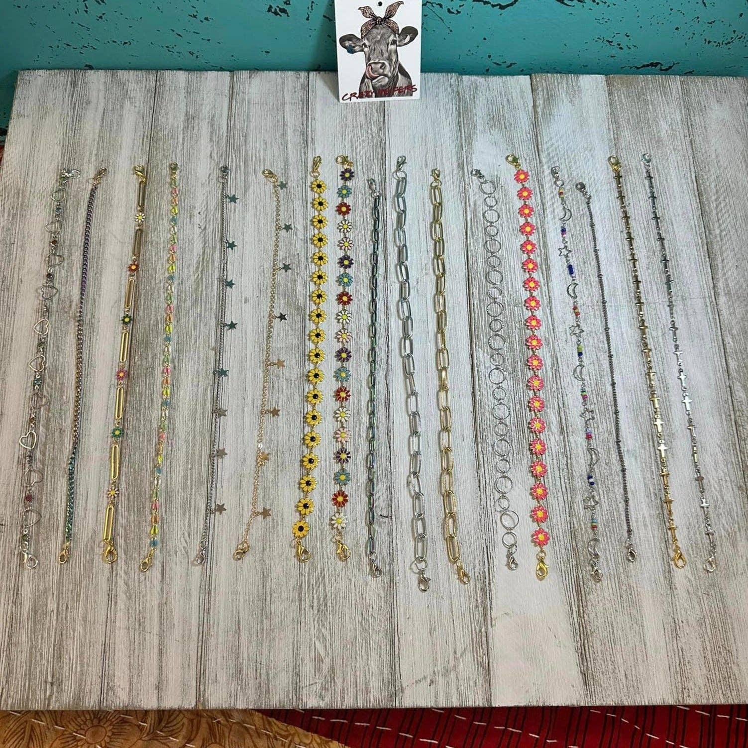 Trucker Hat Chains: SILVER CIRCLES OPEN