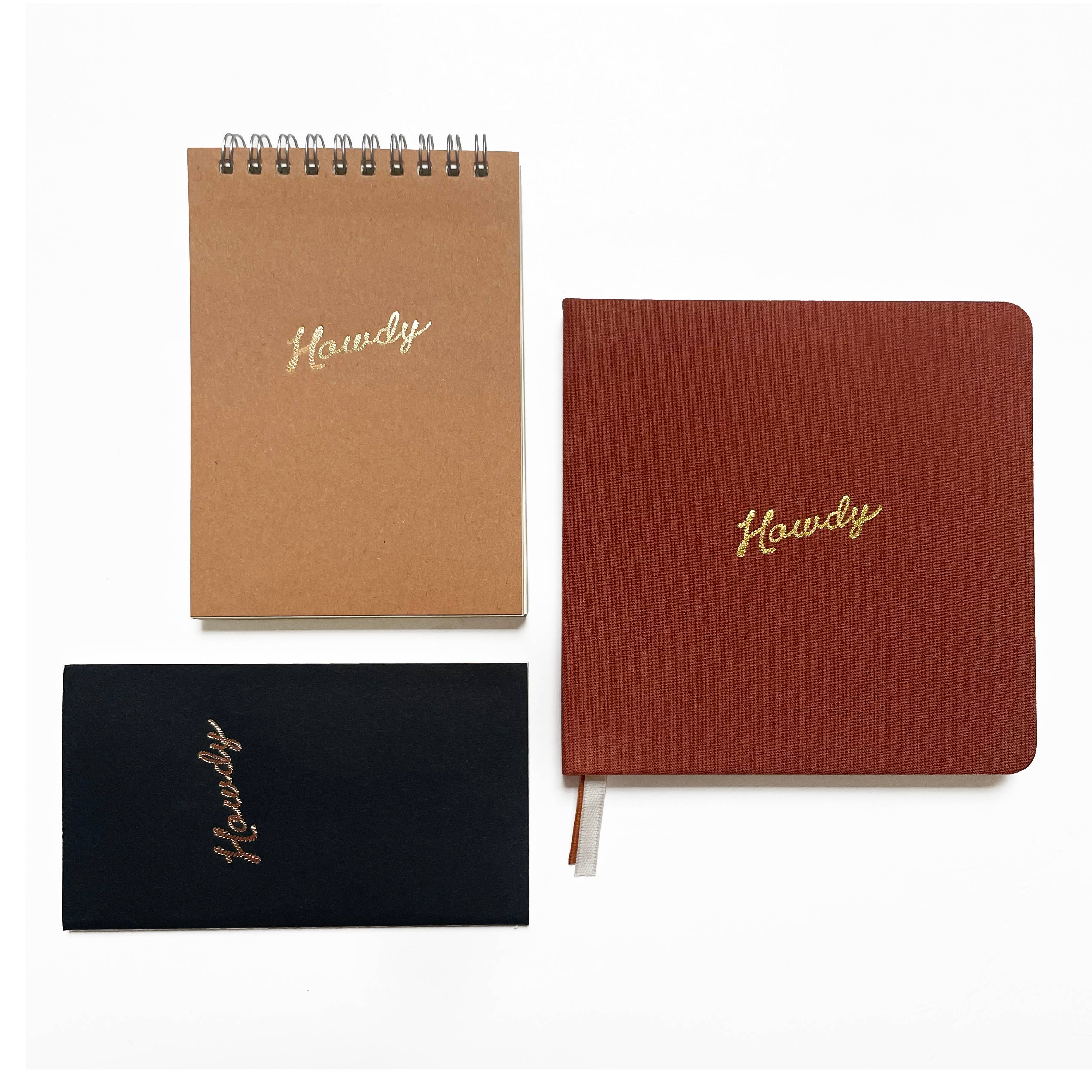 Howdy Mini Saddle Stitch Notebook | Cute Western Journal
