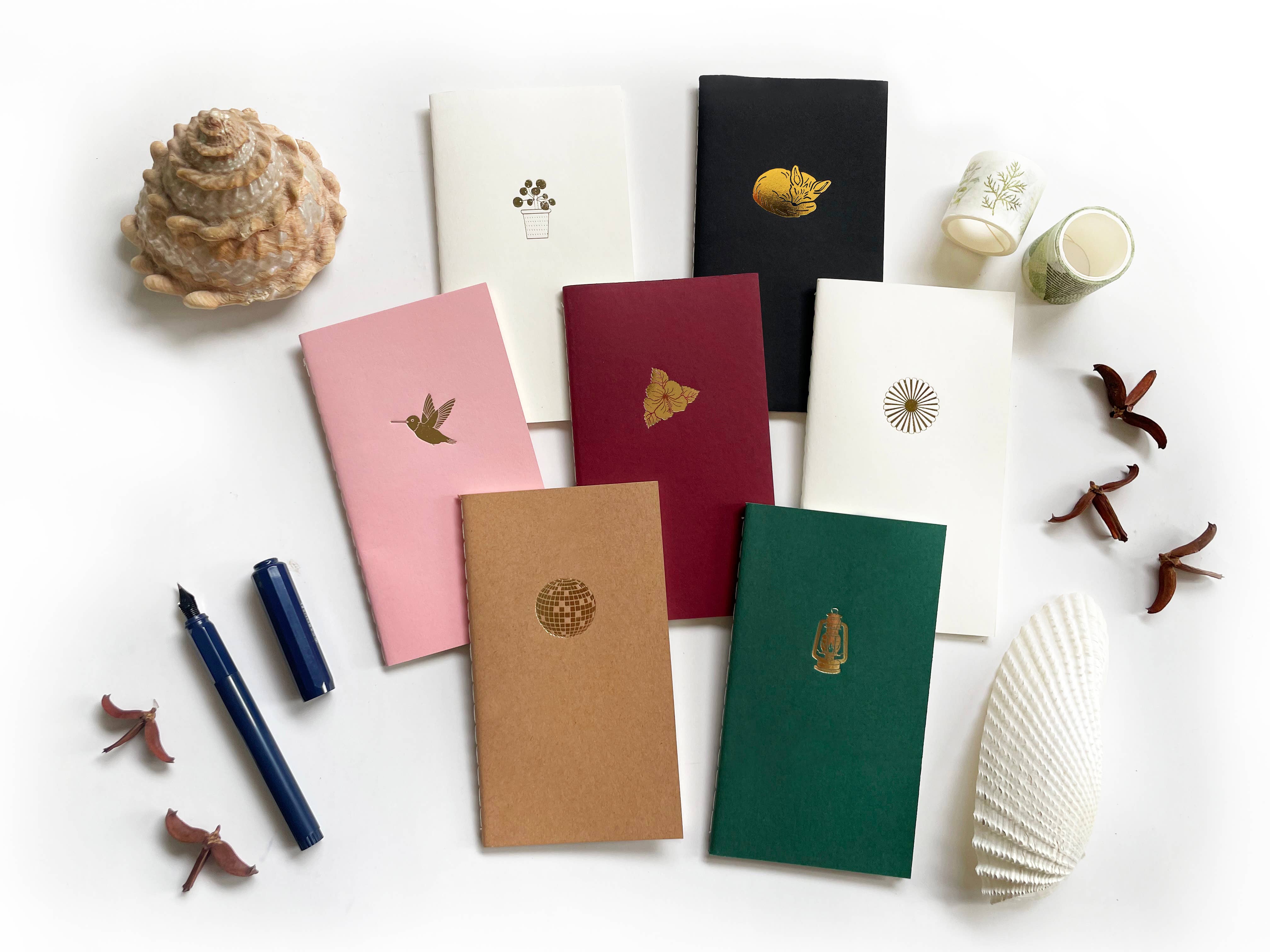 Cowboy Hat Mini Saddle Stitch Notebook | Cute Western Gift