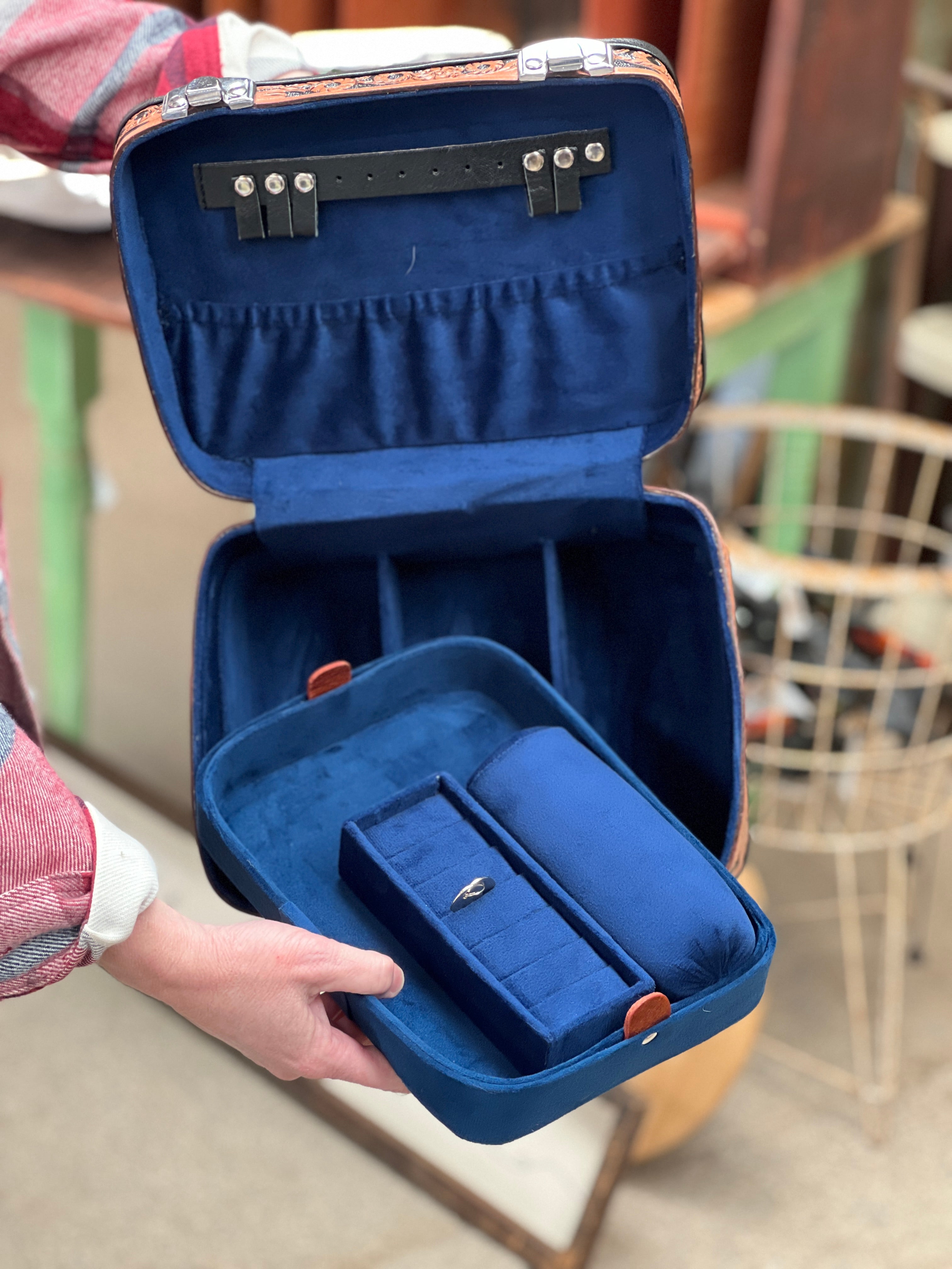 Leather Train Case