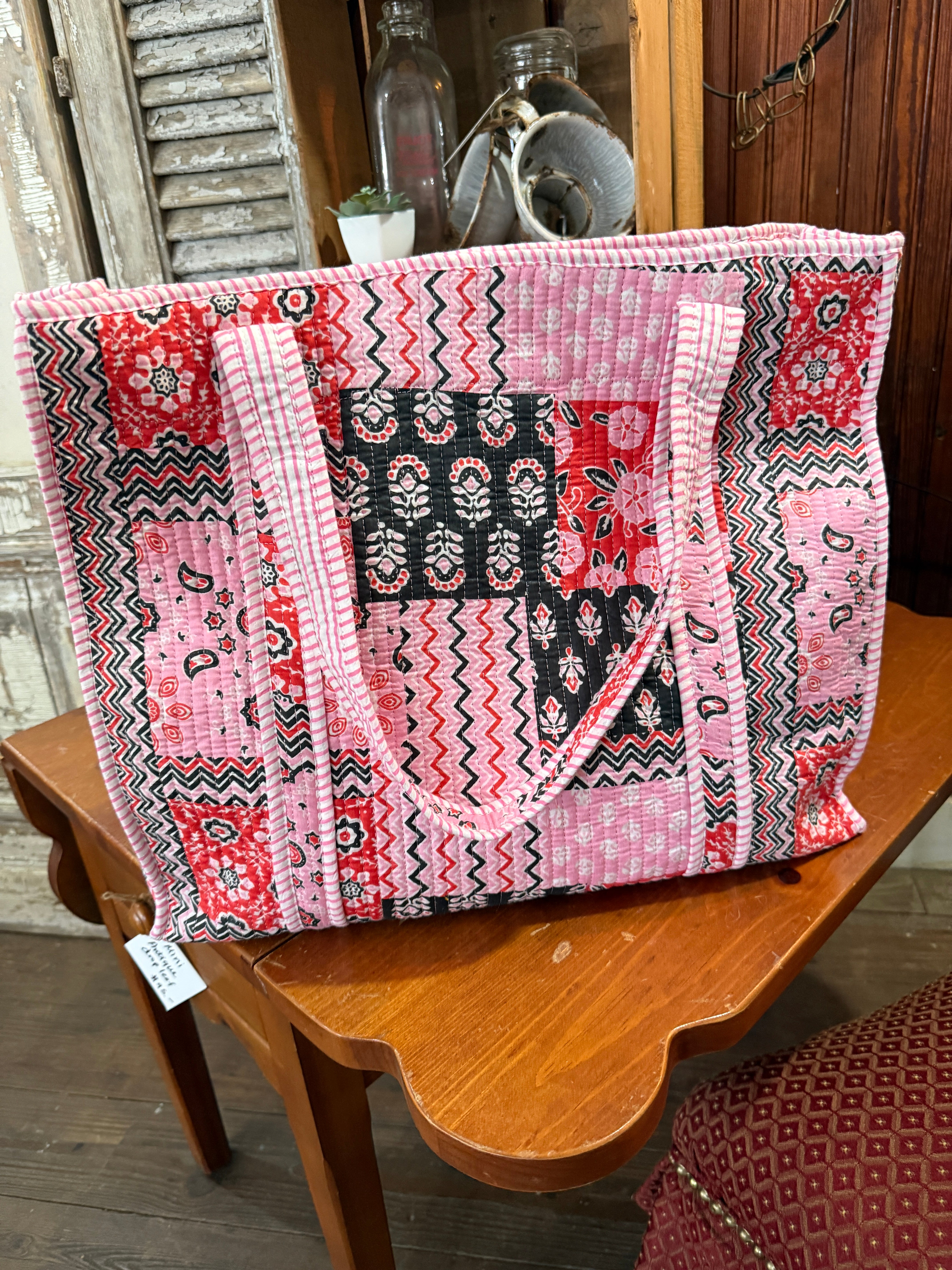 Quilted Handled Bags