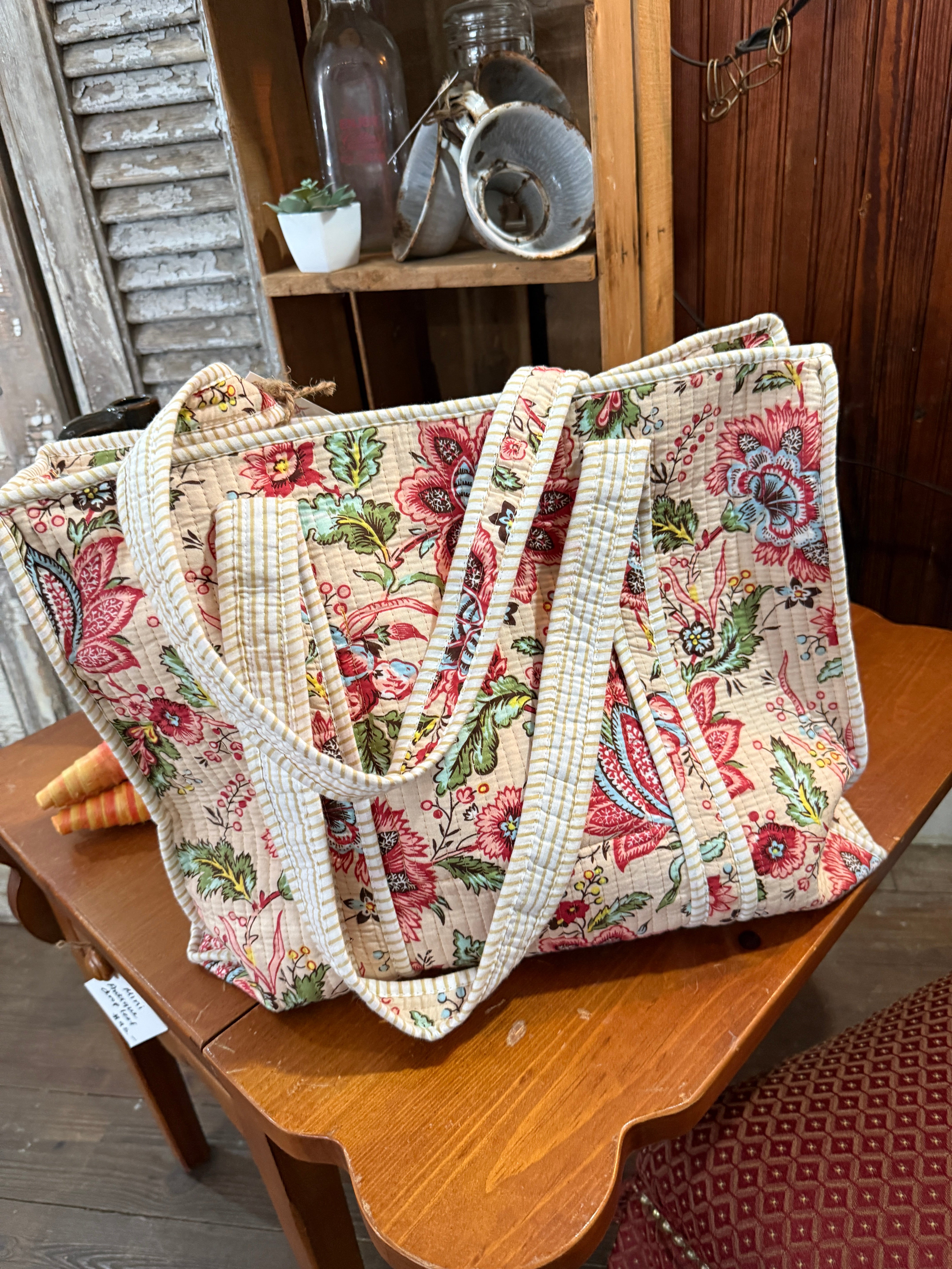 Quilted Handled Bags