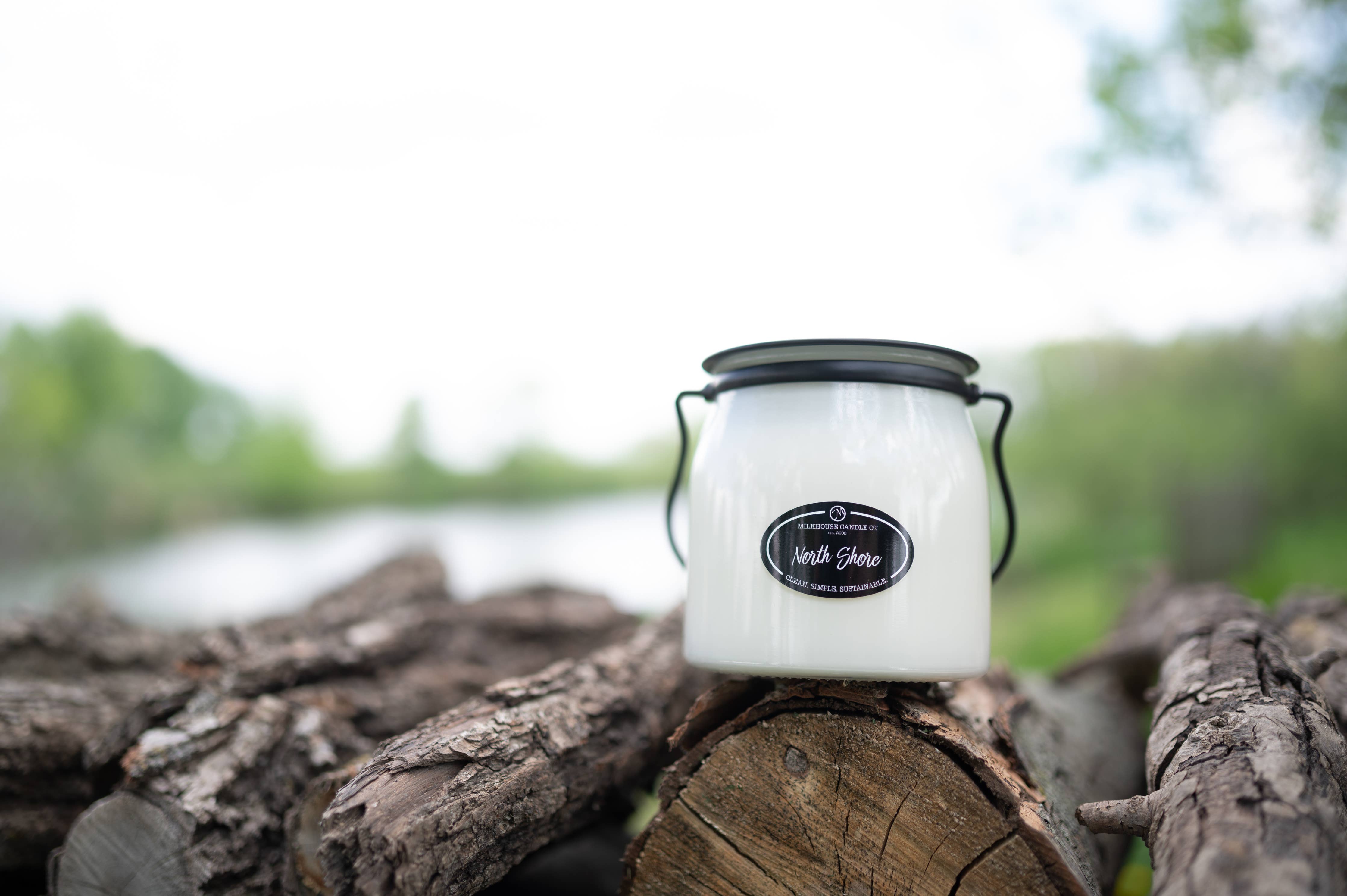 16 oz Butter Jar Candle: North Shore