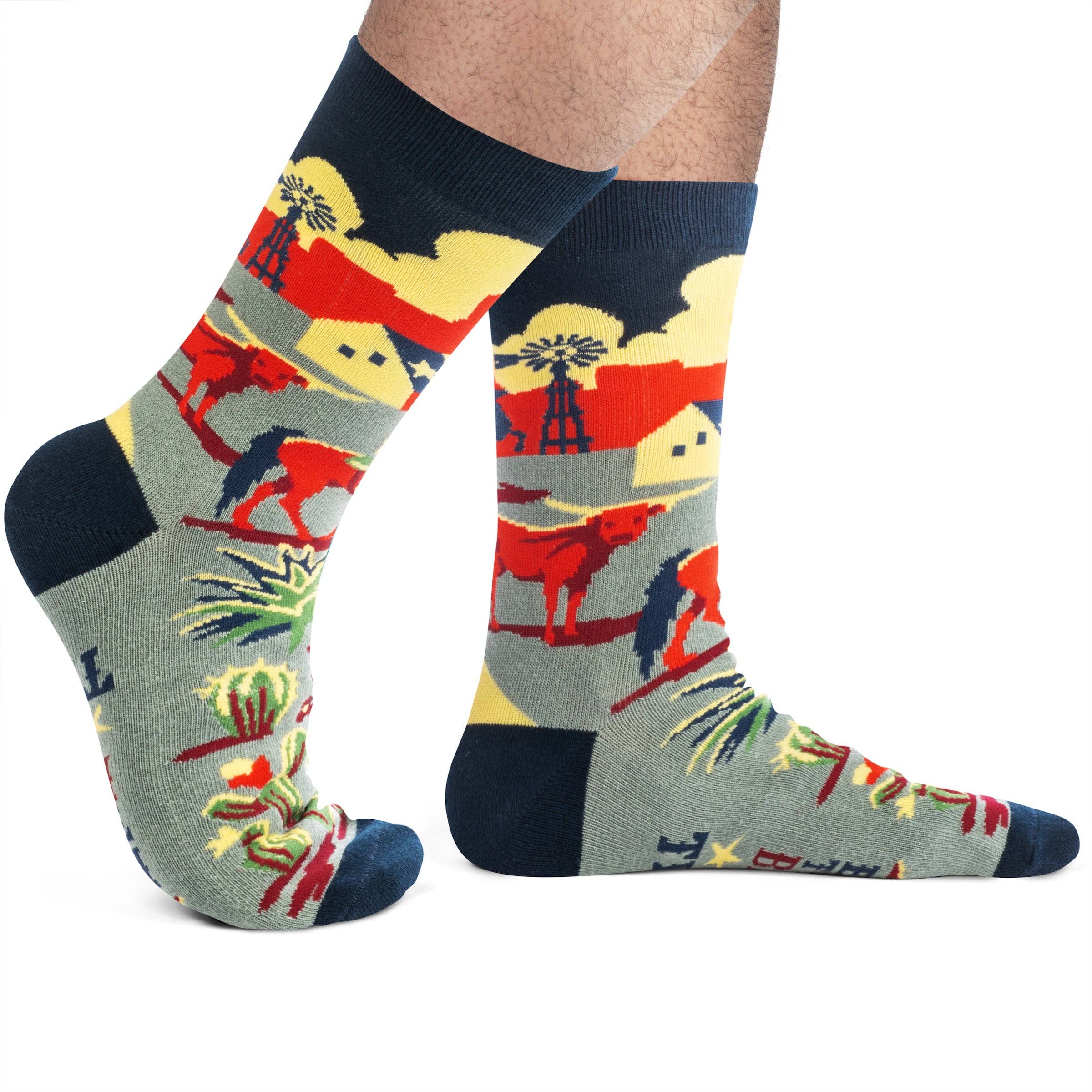 Everything’s Bigger in Texas Socks