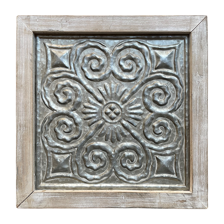 Galvanized Architectural Sign - 18 x 18 in