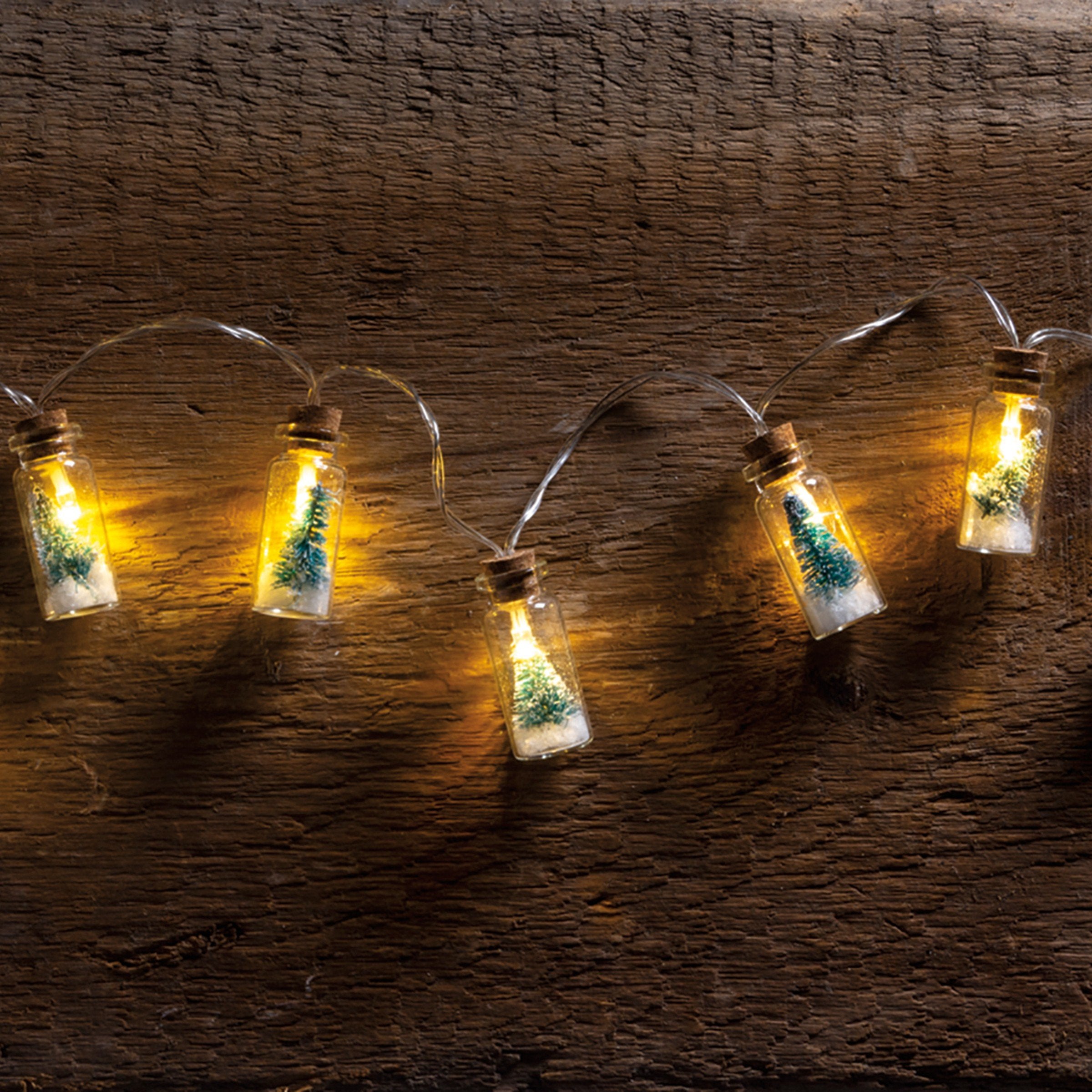 Bottle Brush Tea Lights