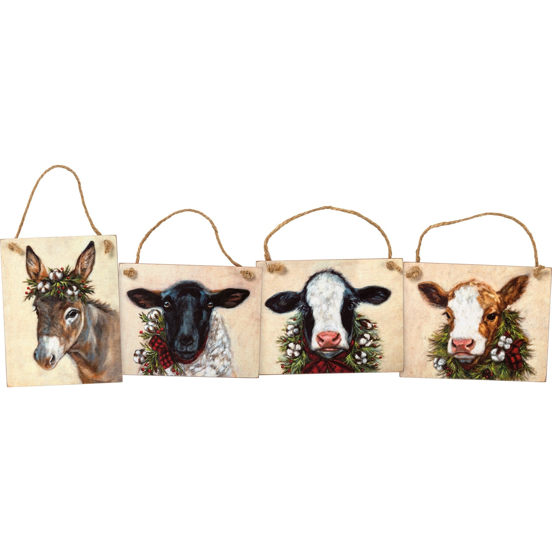 Christmas Ornament Set- Animals