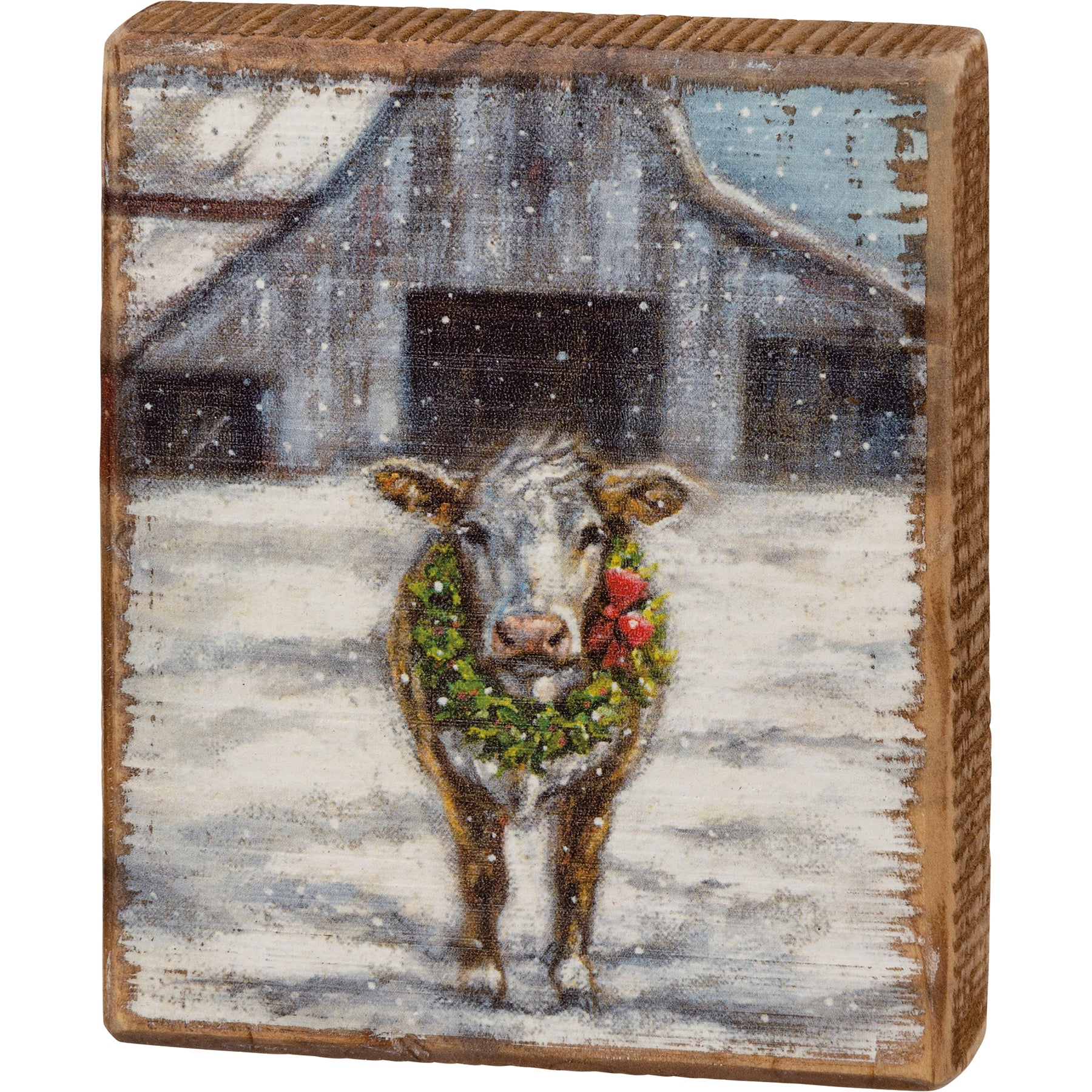 Cow with Wreath