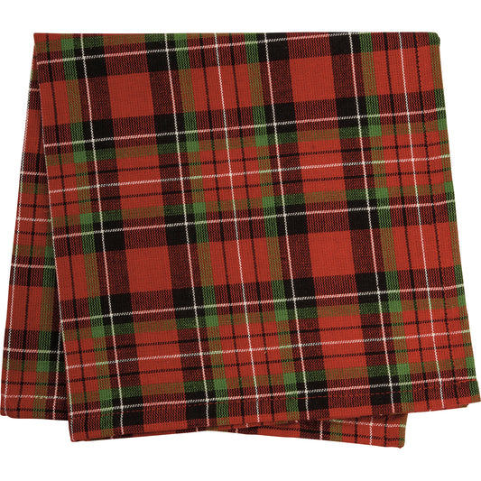 Red Plaid Napkin