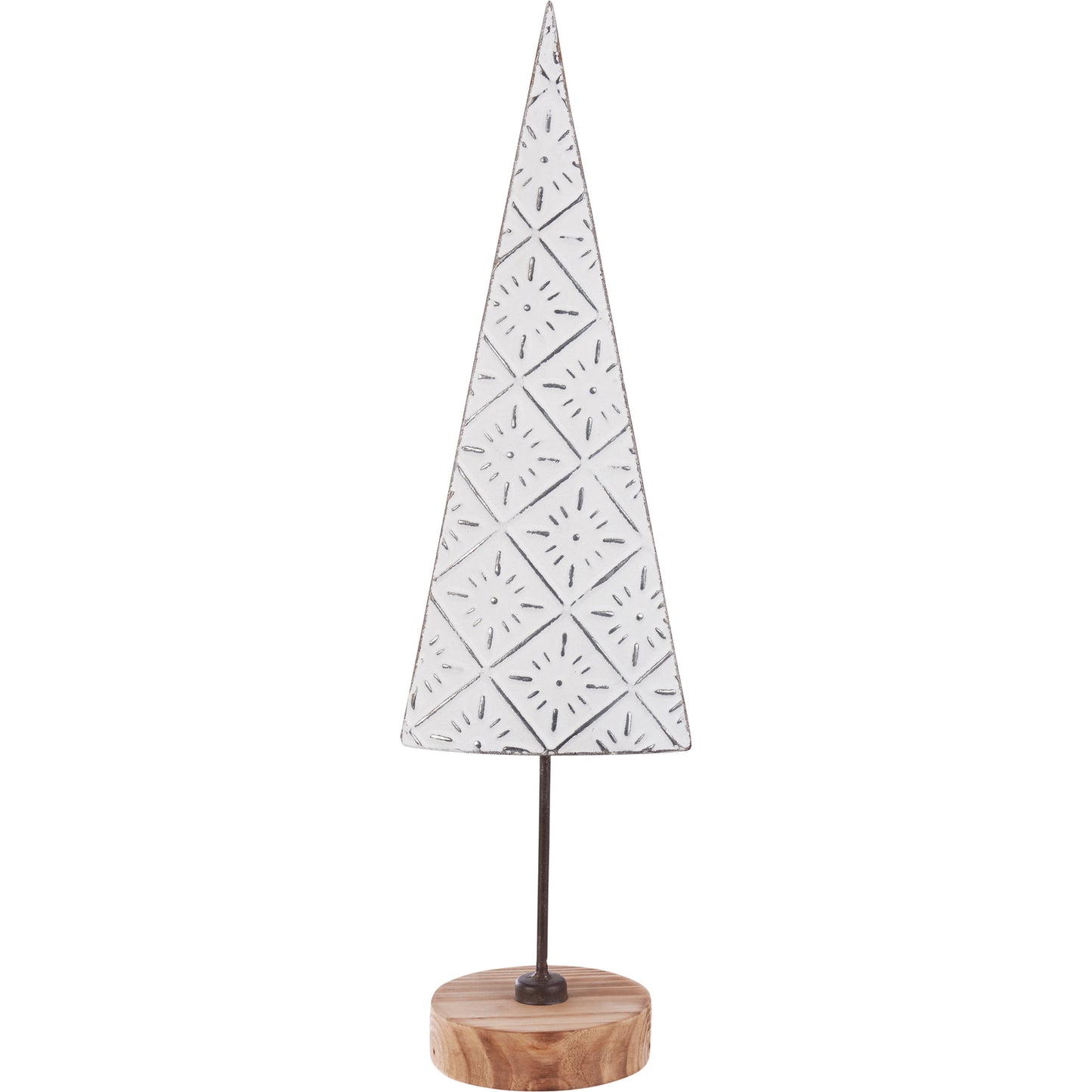 Shelf Sitter Metal Christmas Tree with Star