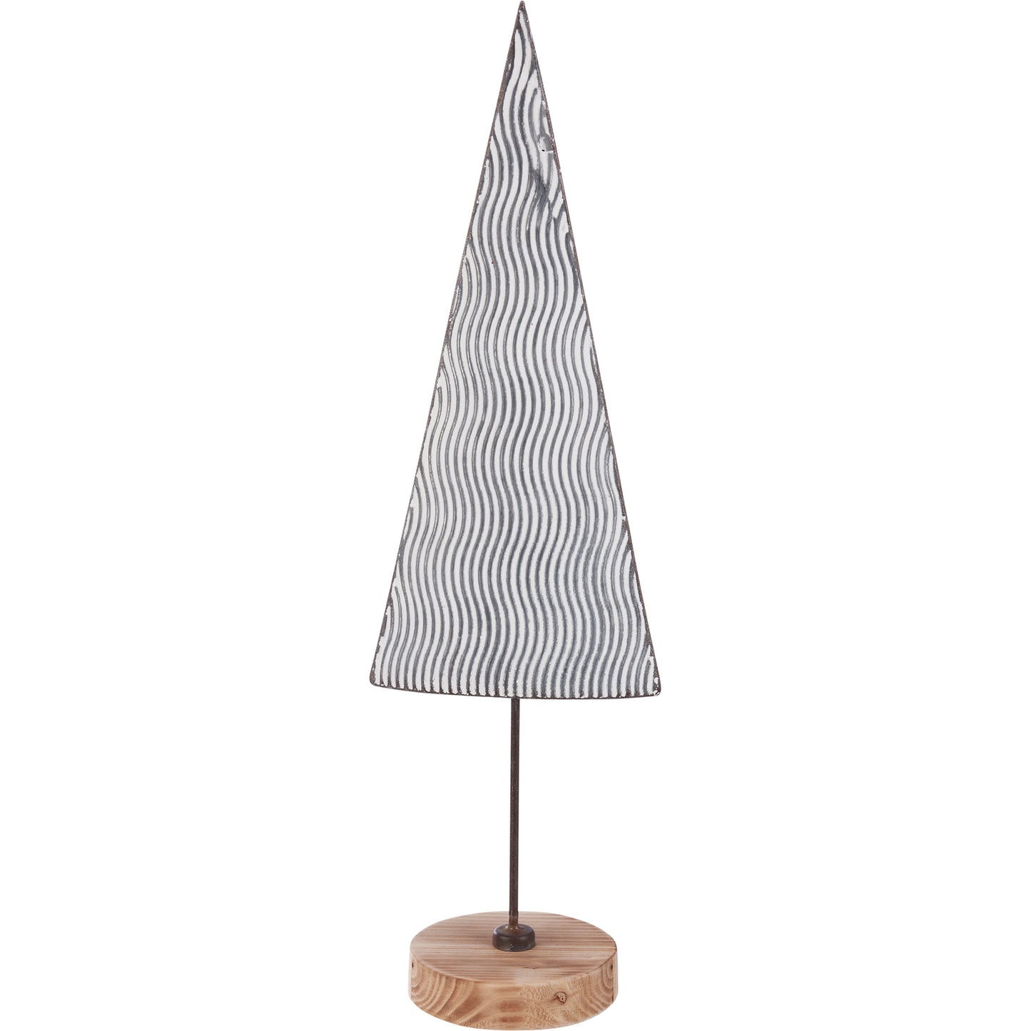 Lg Shelf Sitter- Wavy Tree