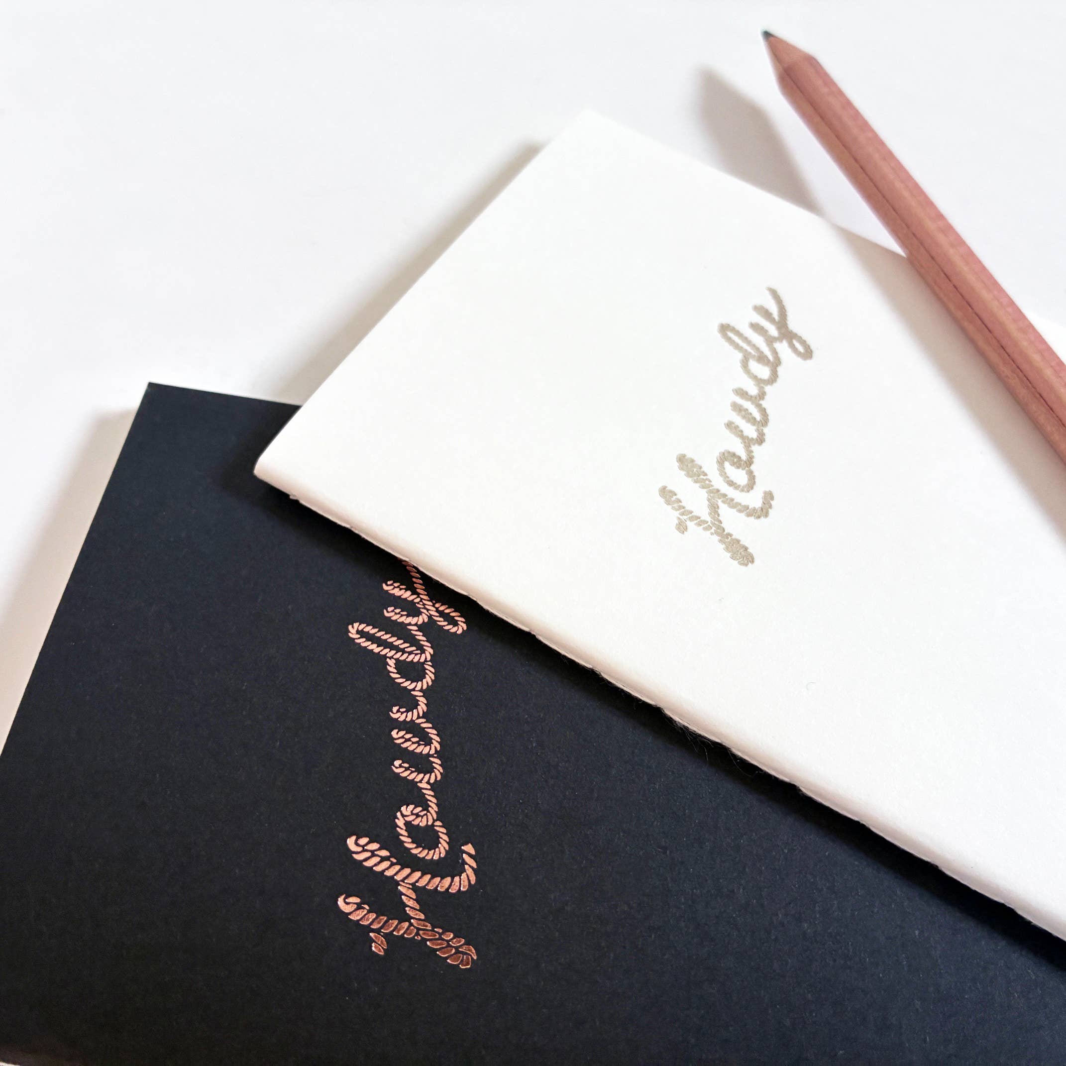 Howdy Mini Saddle Stitch Notebook | Cute Western Journal