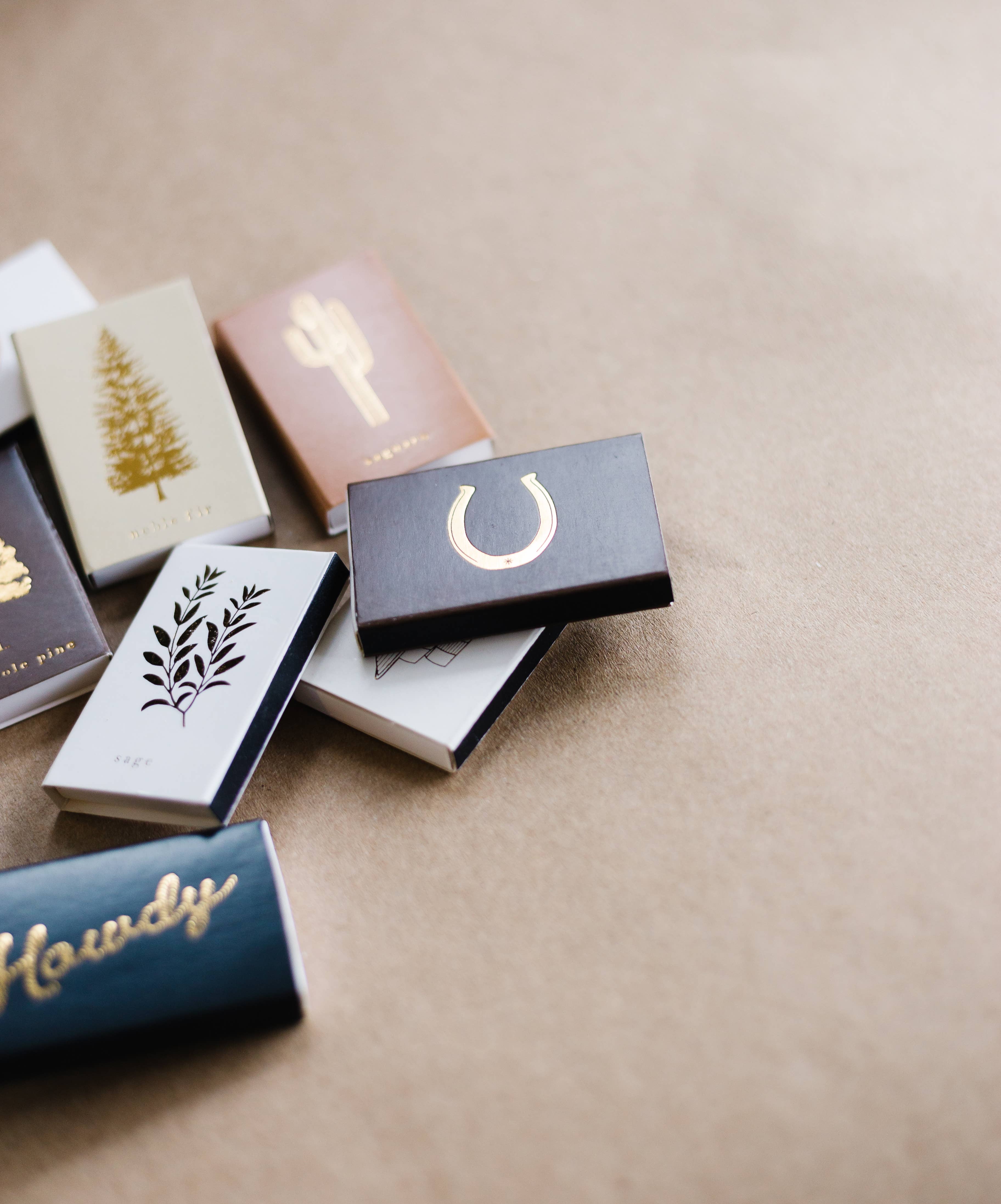 Howdy Matchbox | Western Matches