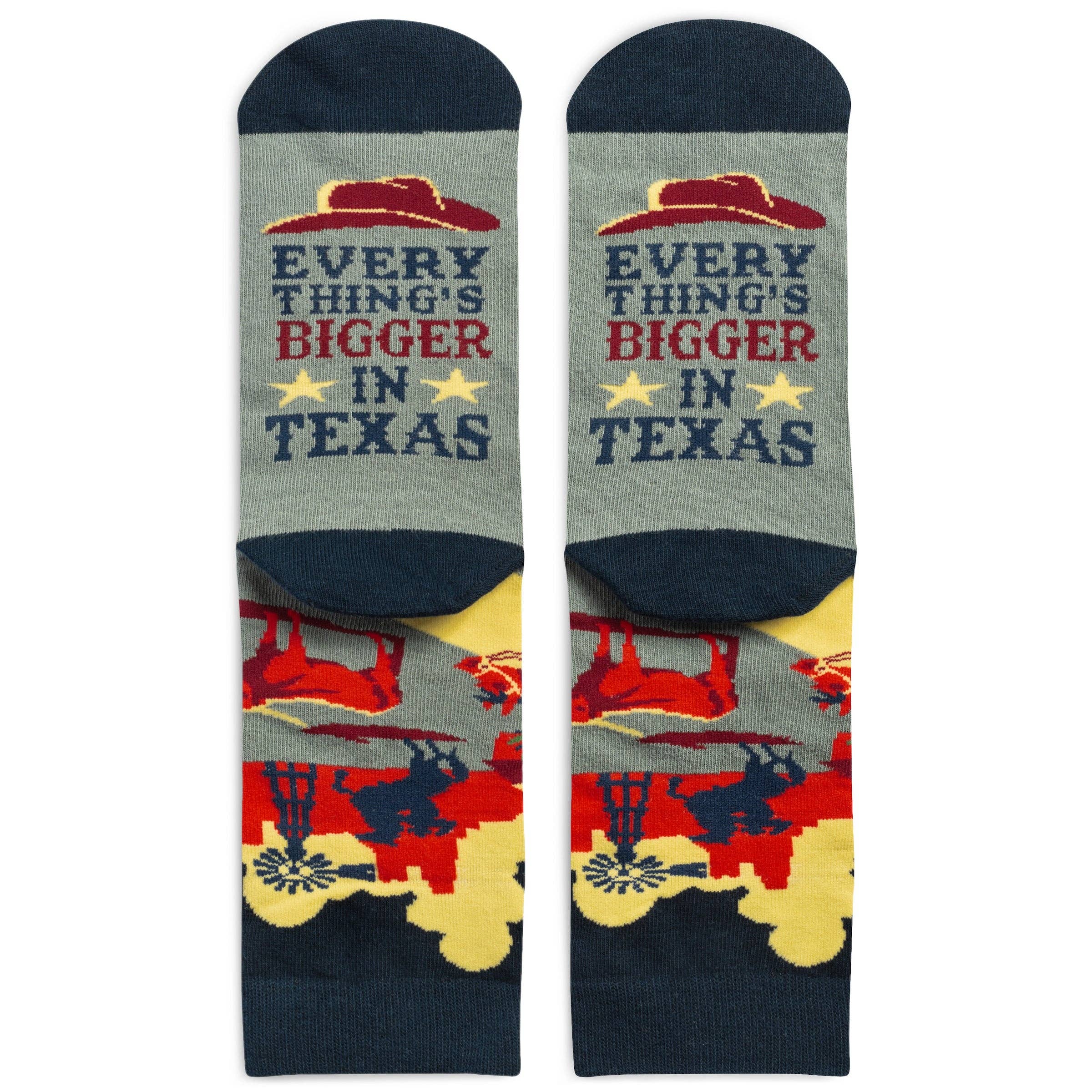 Everything’s Bigger in Texas Socks