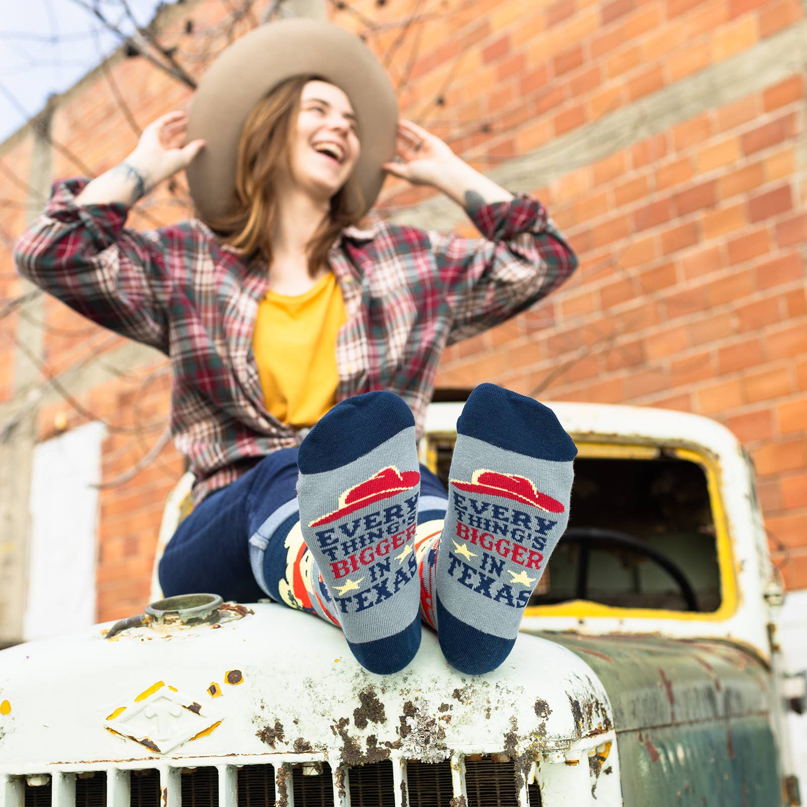 Everything’s Bigger in Texas Socks