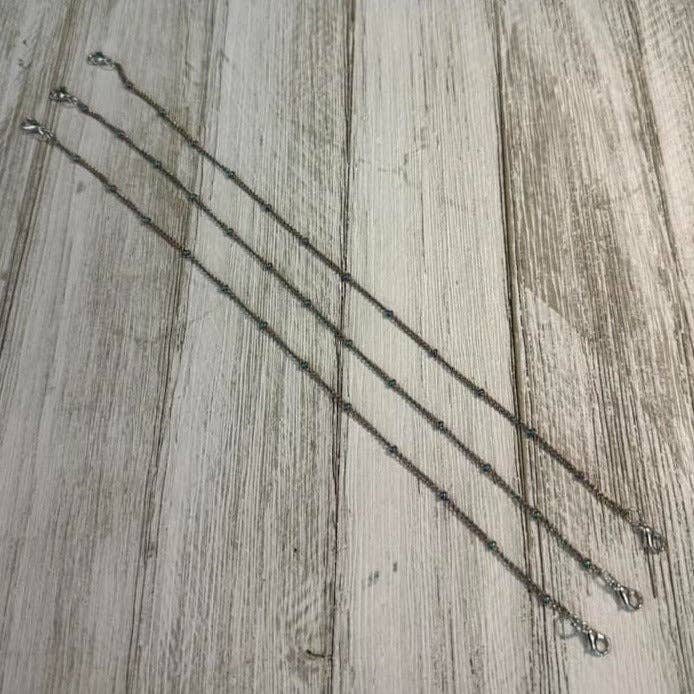 Trucker Hat Chains: SILVER CIRCLES