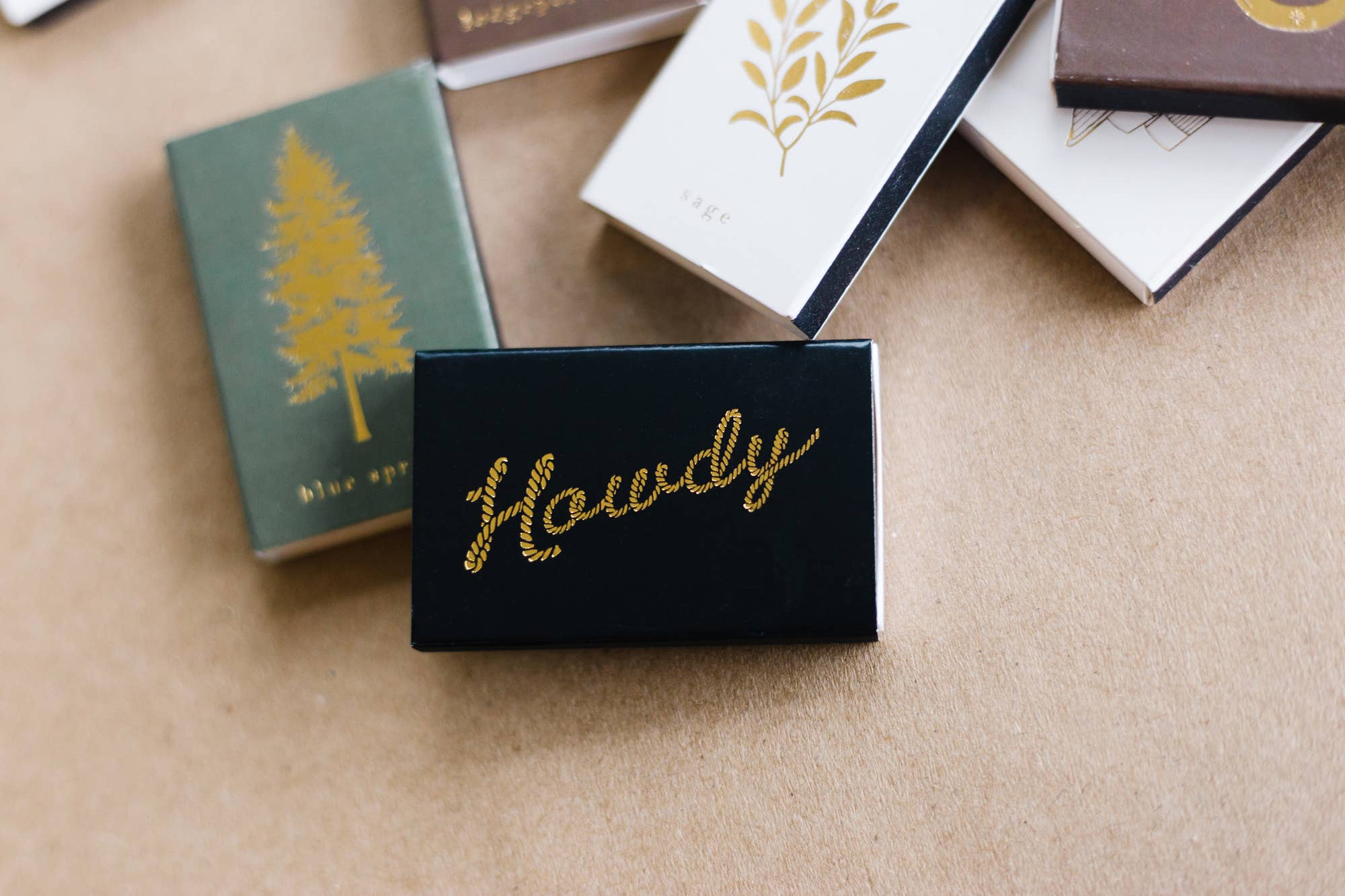 Howdy Matchbox | Western Matches