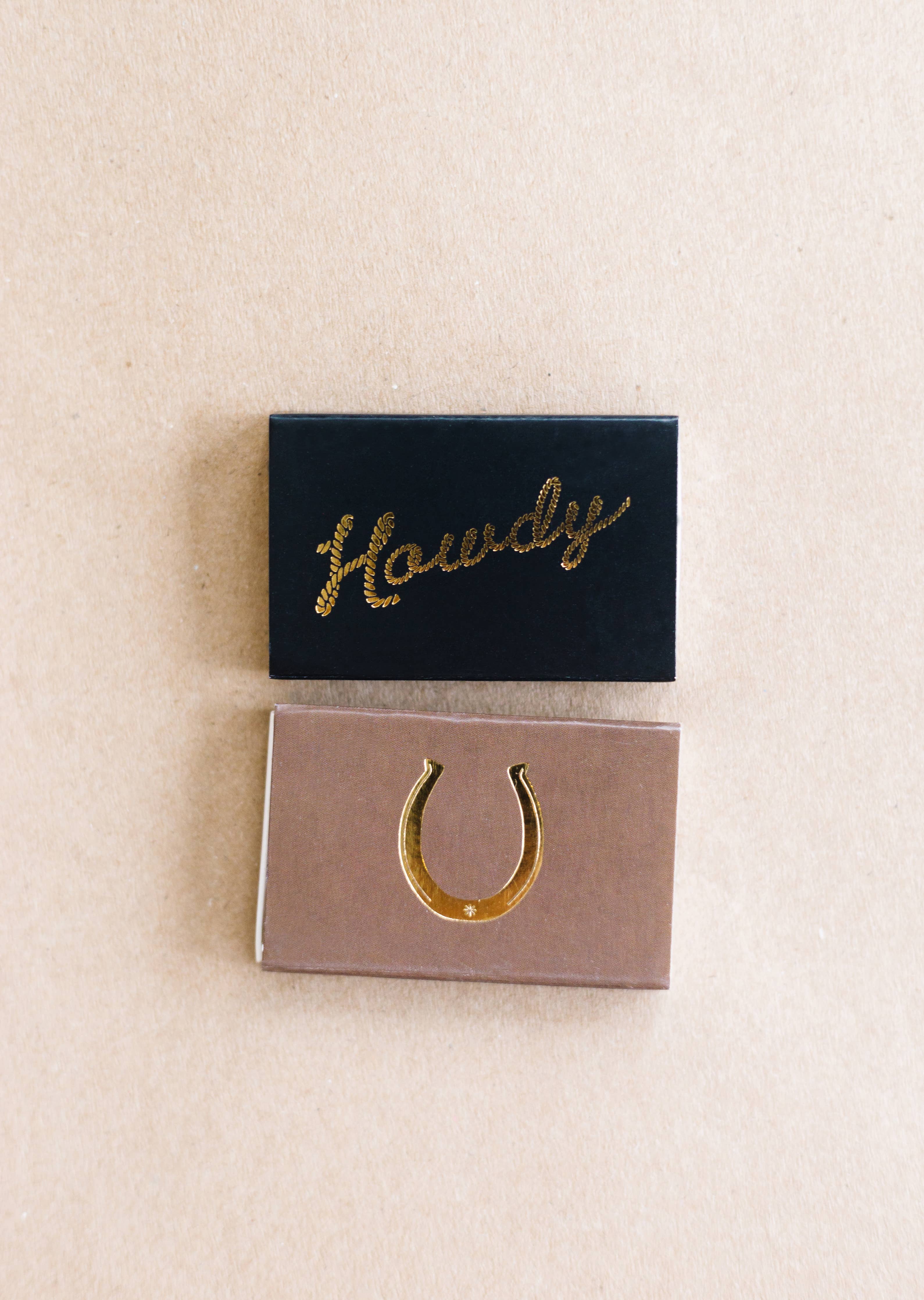 Howdy Matchbox | Western Matches