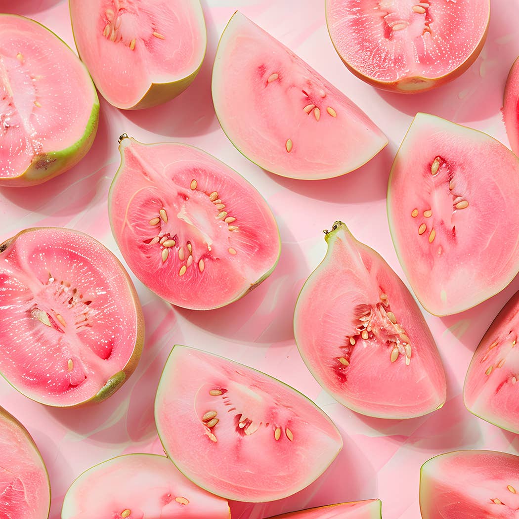 5 oz Cream Jar Candle: Pink Guava