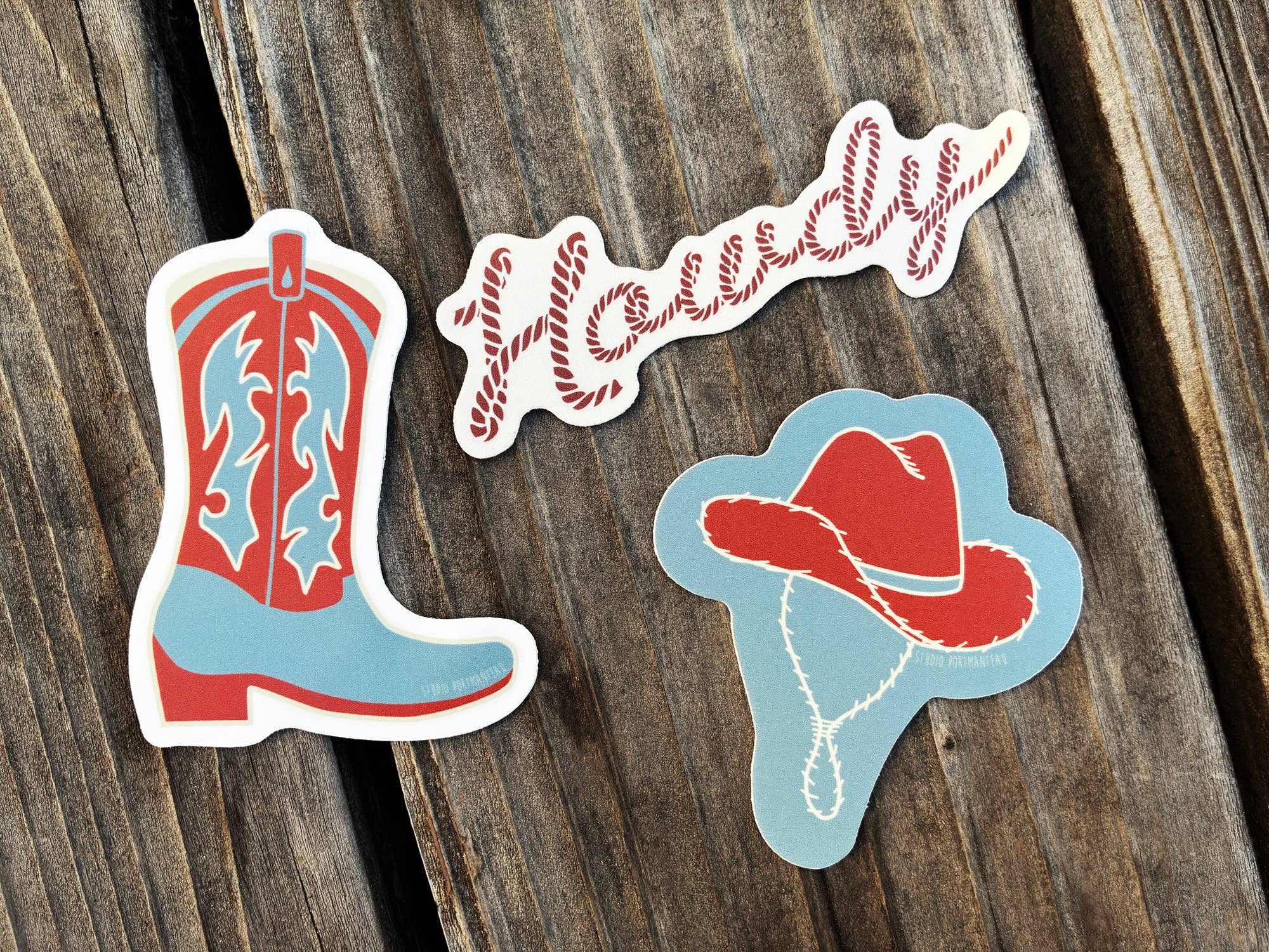 Cowboy Hat Vinyl Sticker | Yee Haw Sticker | Cowgirl Gear