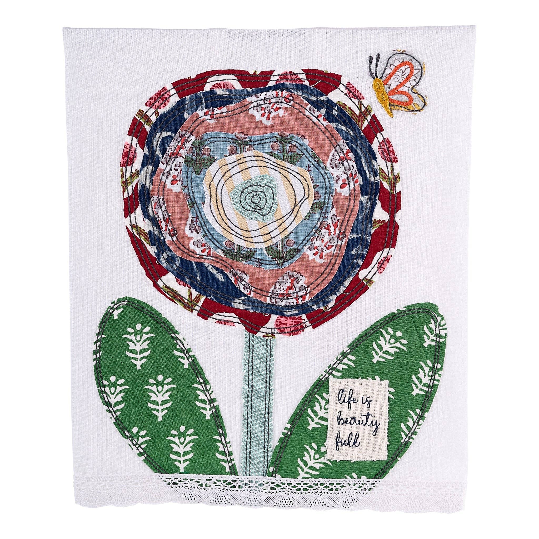 Life Is Beauty Full Tea Towel