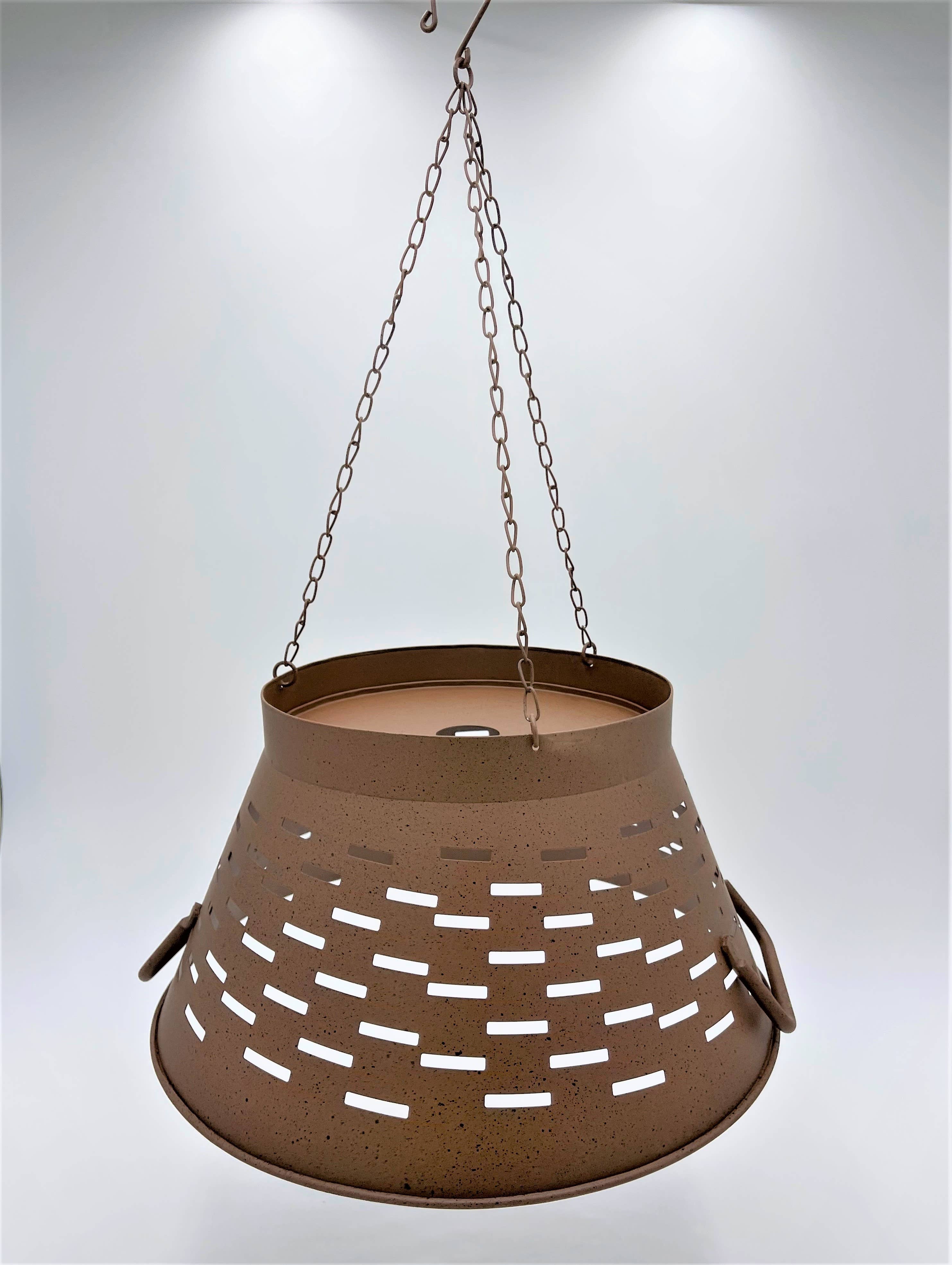 Large Olive Tub Lamp Shade