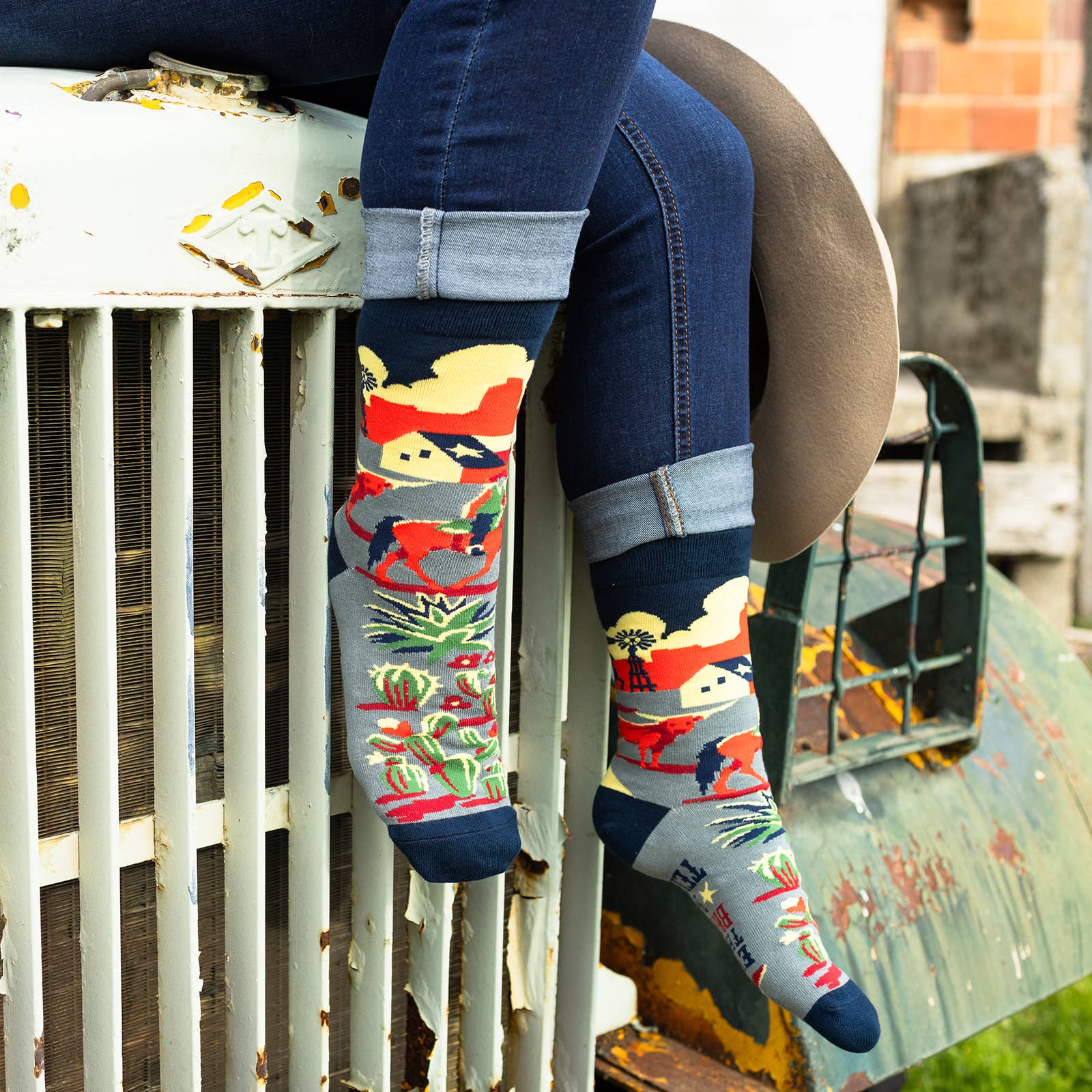 Everything’s Bigger in Texas Socks