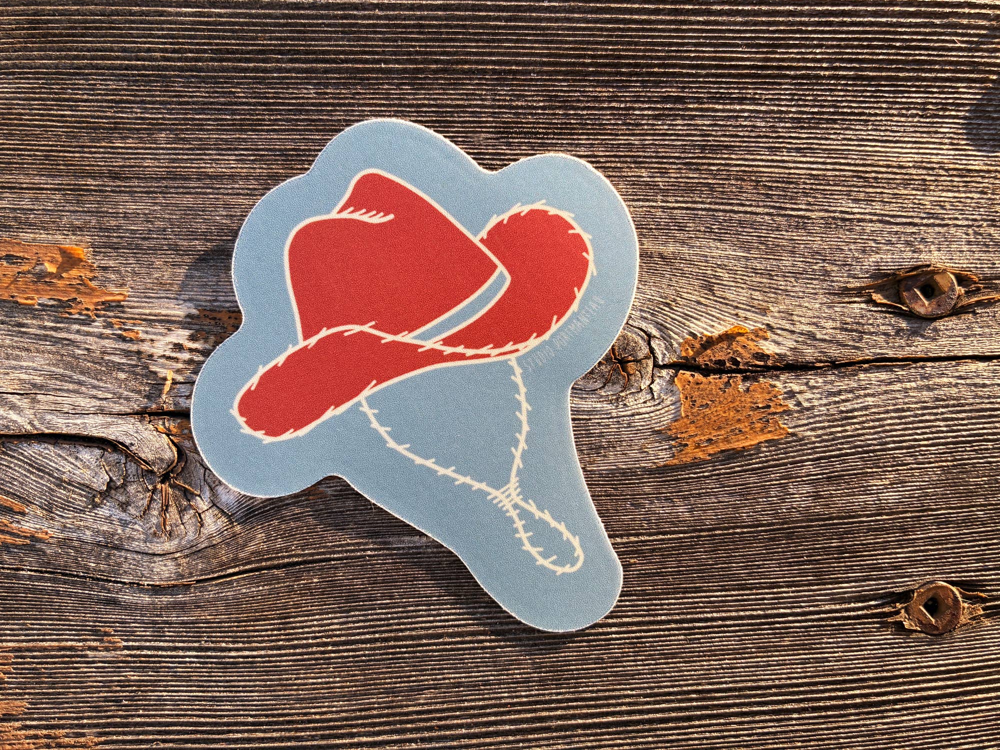 Cowboy Hat Vinyl Sticker | Yee Haw Sticker | Cowgirl Gear