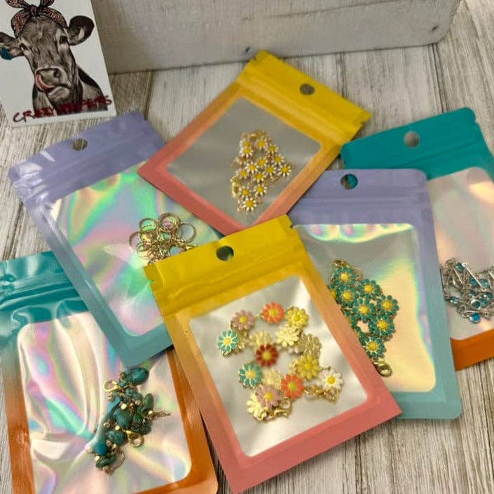 Trucker Hat Chains: MULTI FLOWER