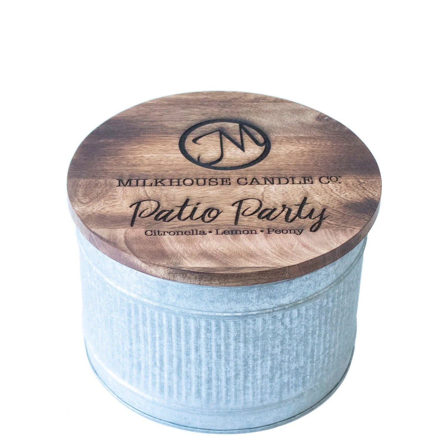 Patio Party Outdoor Tin Bucket
