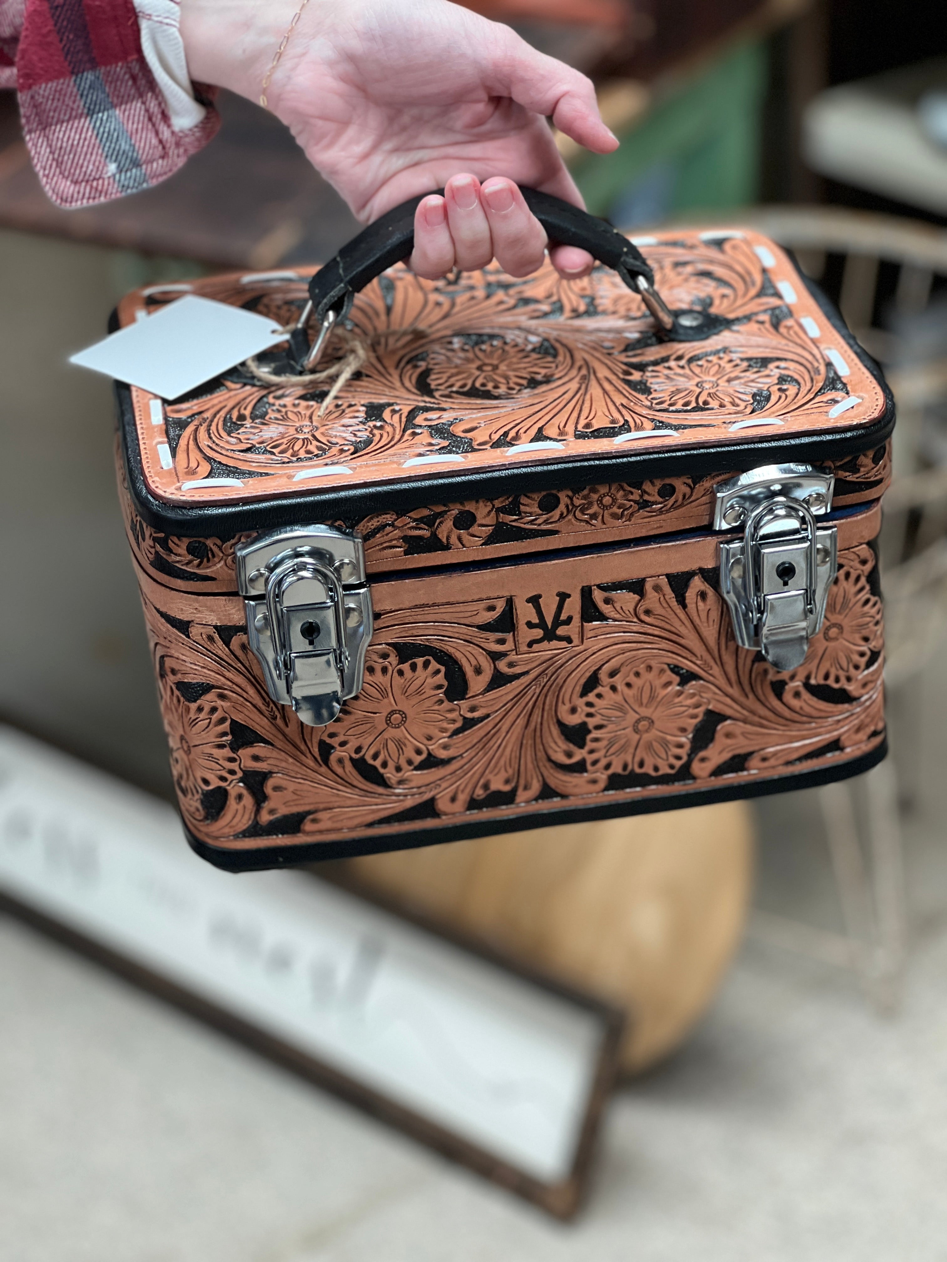 Leather Train Case