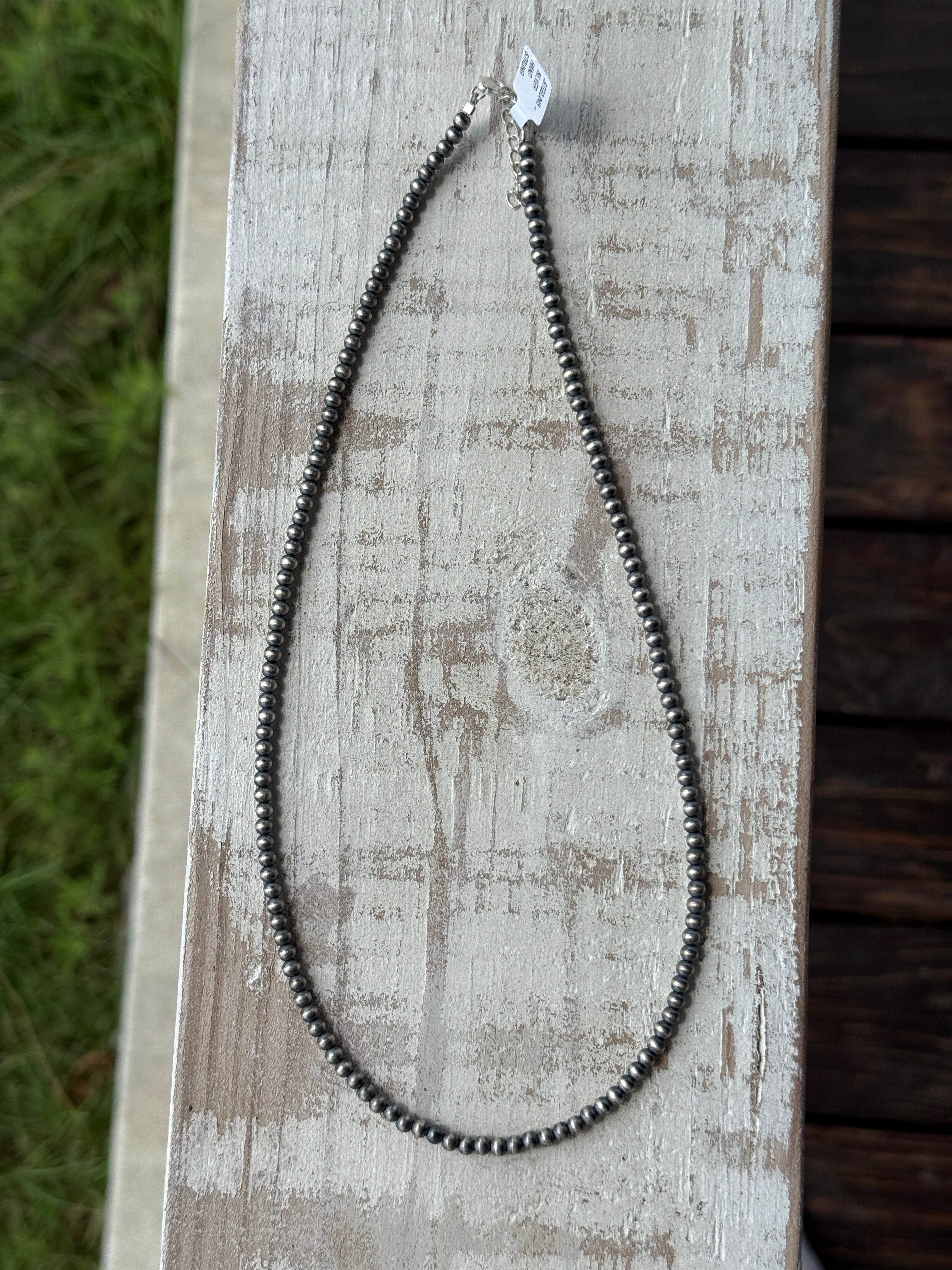 Navajo Pearl Necklace 4mm