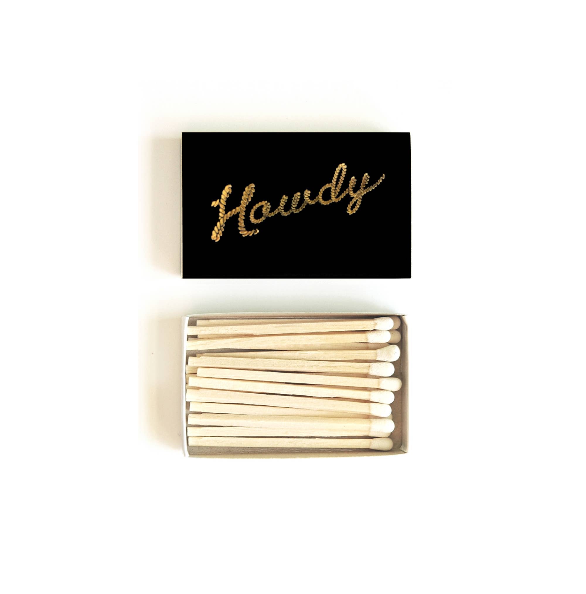 Howdy Matchbox | Western Matches