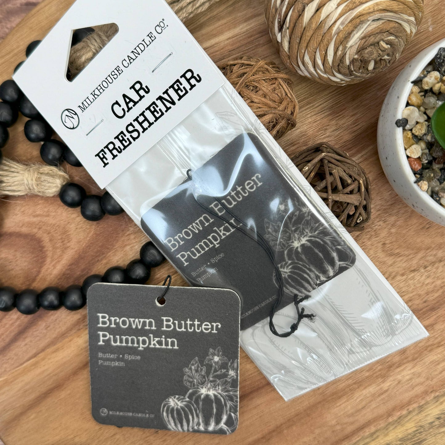 *NEW* Car Freshener: Brown Butter Pumpkin/ MIlkhouse