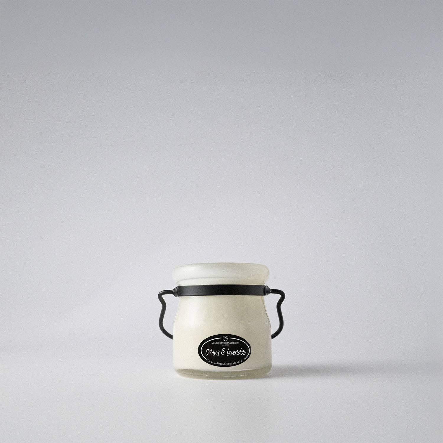 5 oz Cream Jar Candle: Citrus & Lavender