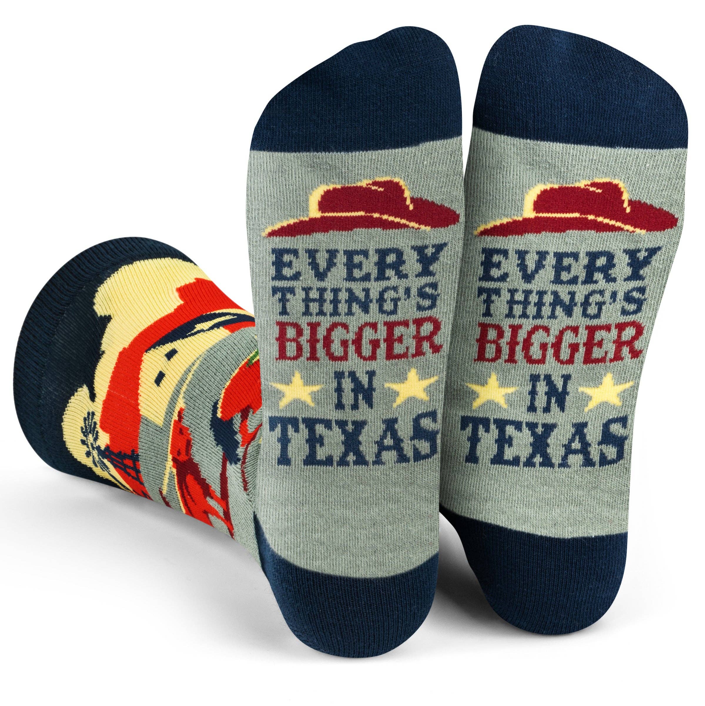Everything’s Bigger in Texas Socks