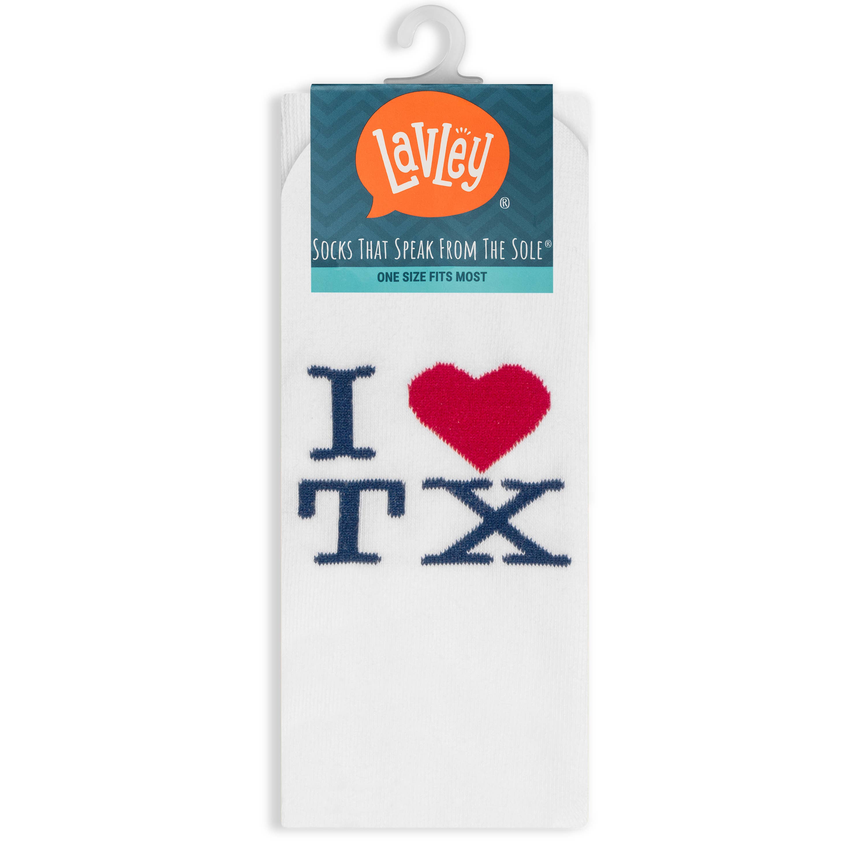 I Heart TX Texas Socks