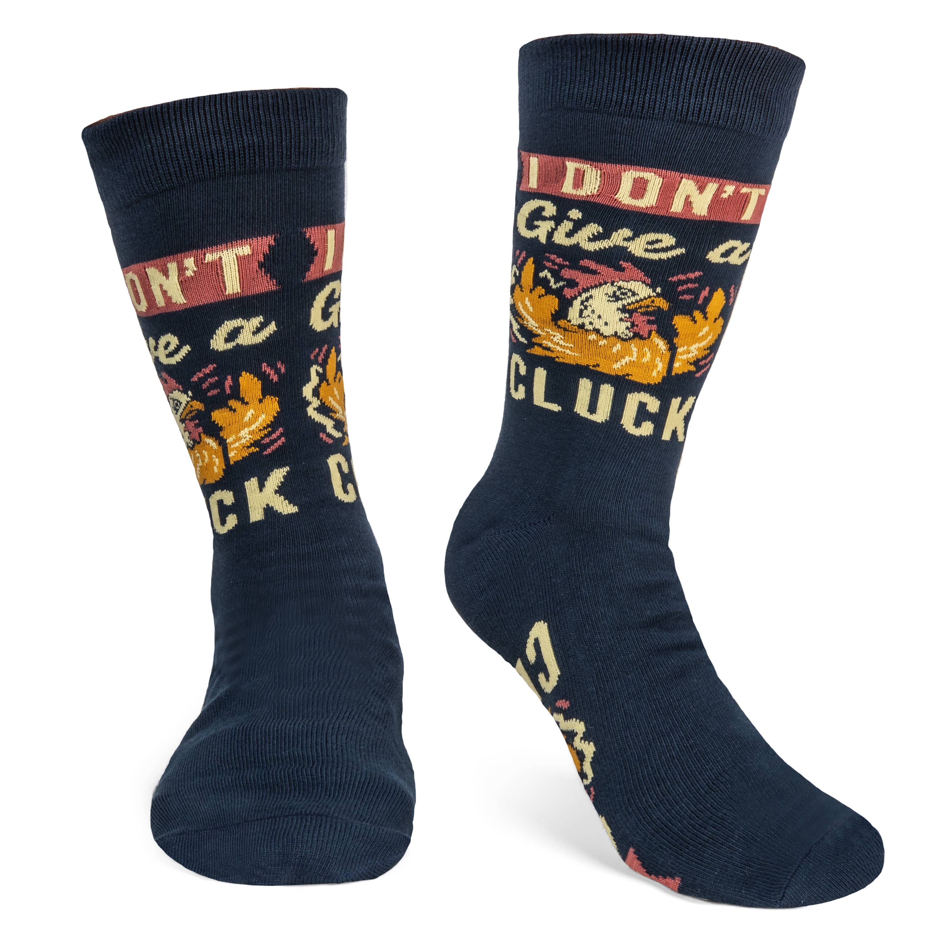 I Don't Give a Cluck Chicken Socks Gift for Women and Men