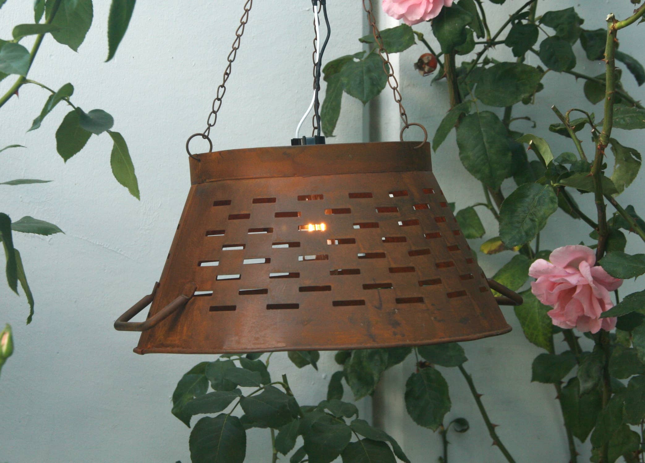 Large Olive Tub Lamp Shade