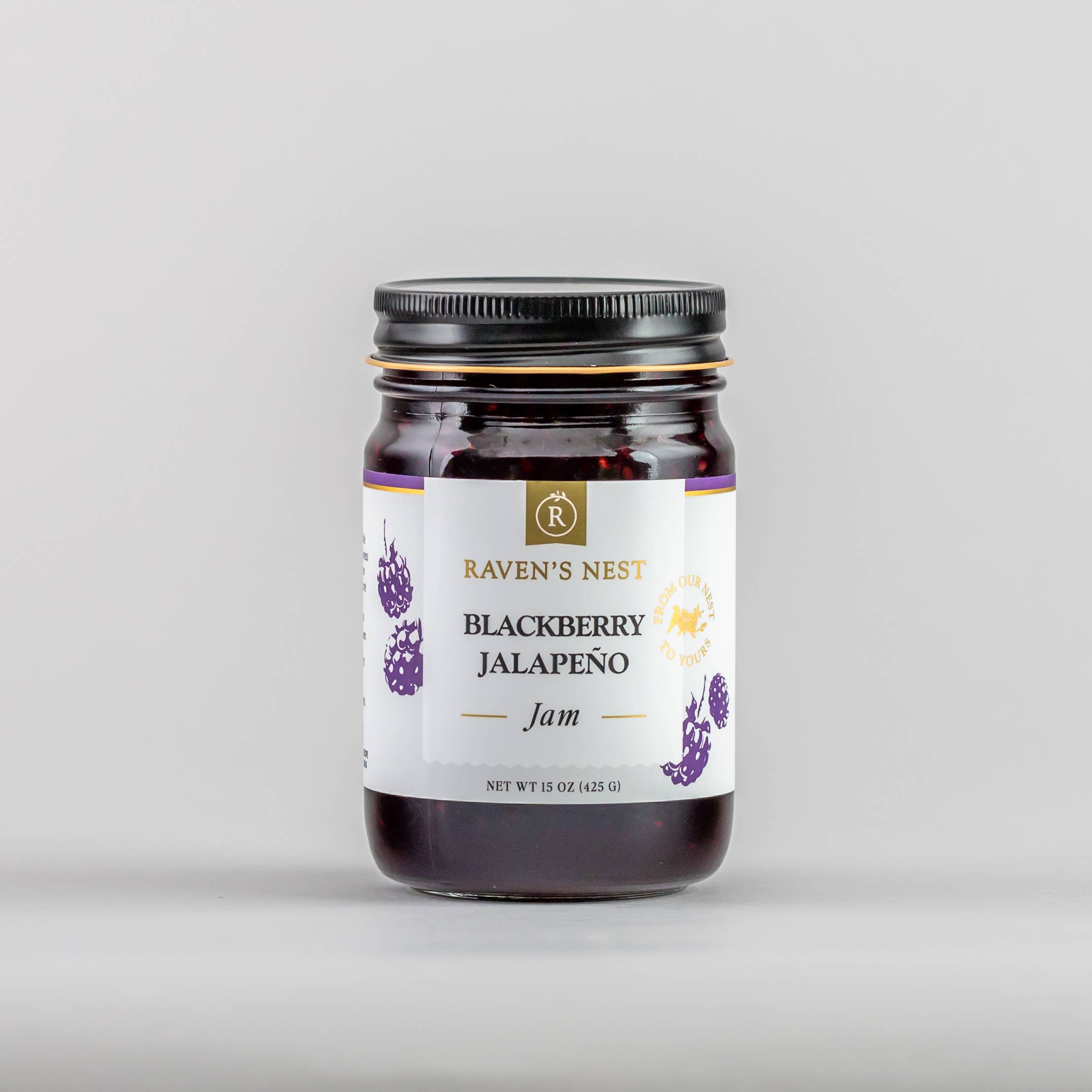Blackberry Jalapeño Jam