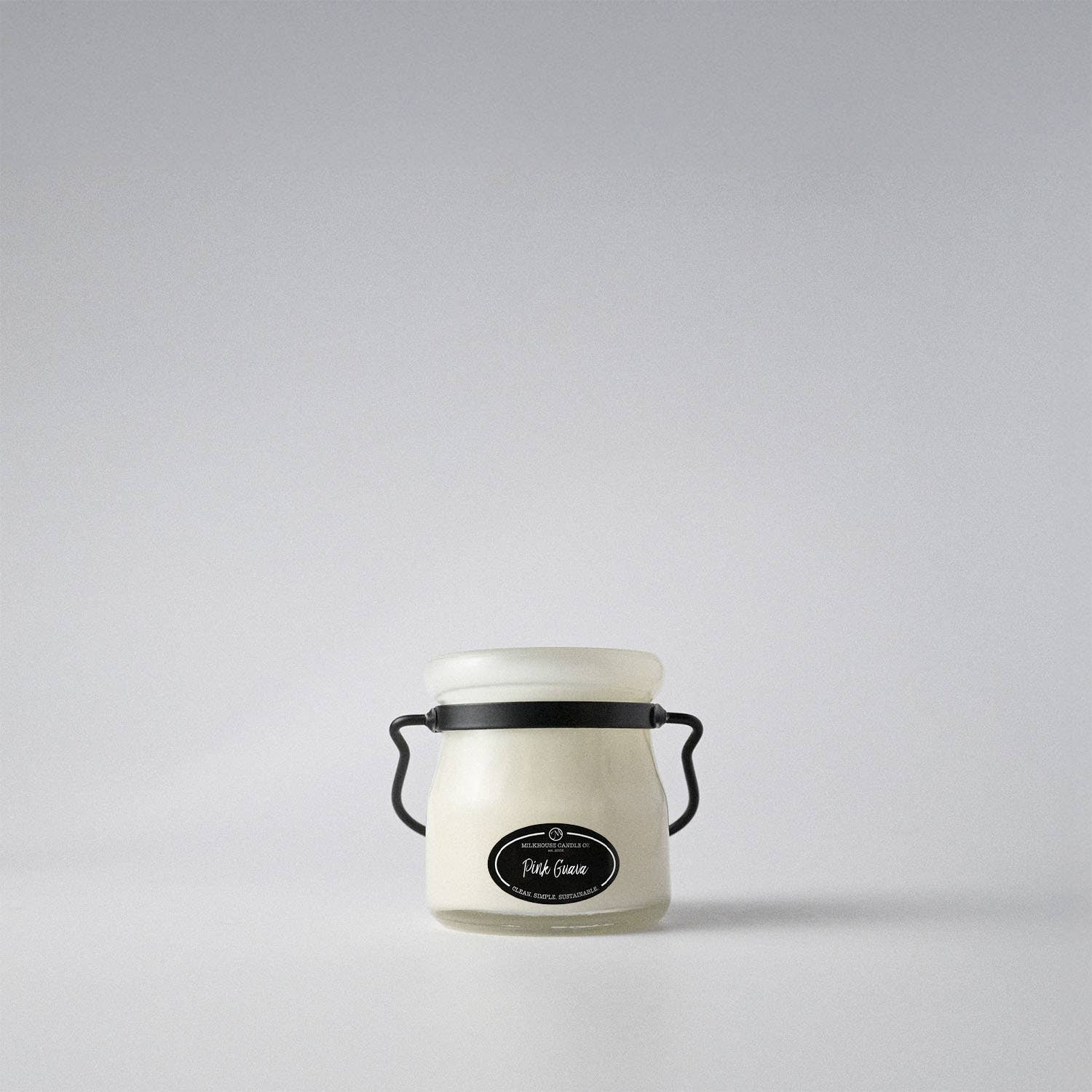 5 oz Cream Jar Candle: Pink Guava
