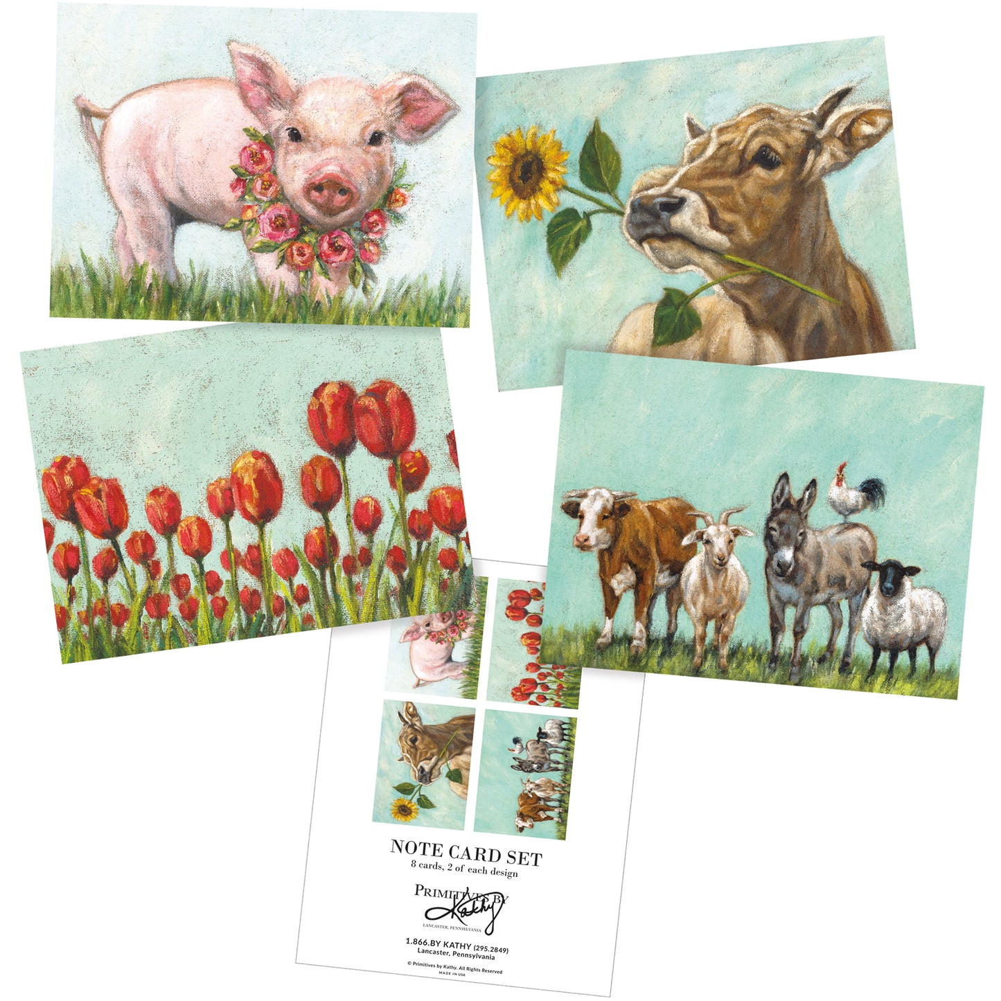 Note Card Set - Farm