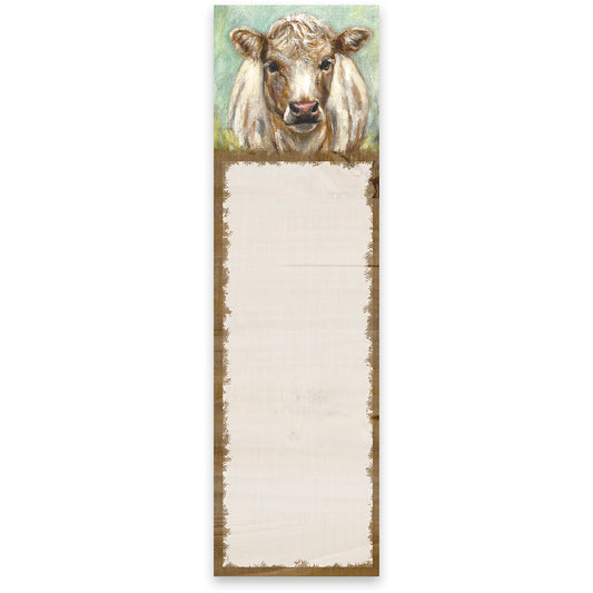 List Notepad - Shaggy Cow