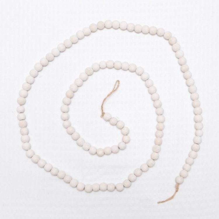 Wood Garland Beads