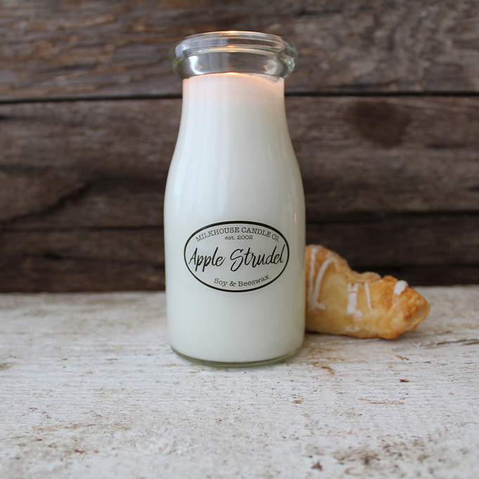 Milk Bottle Candles